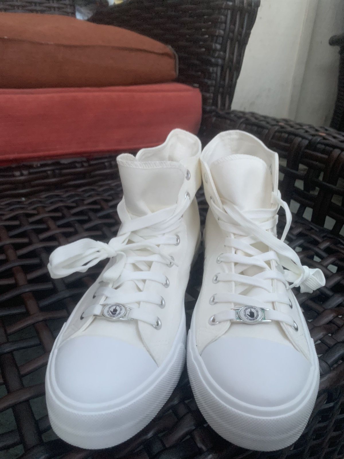 ineverheardofyou F U Smiley Shoes Size US 9 / EU 42 - 3 Thumbnail