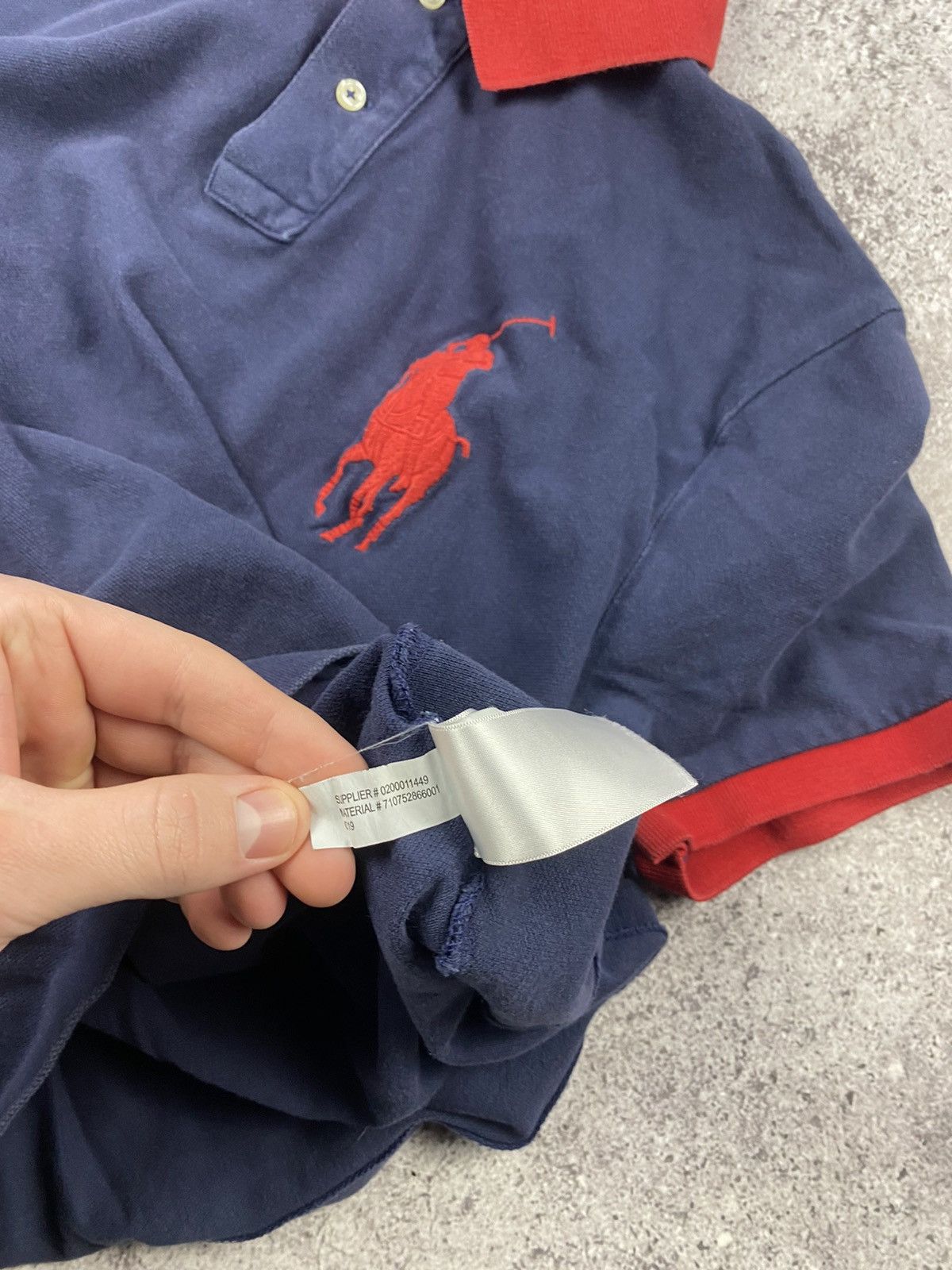 Polo Ralph Lauren × Ralph Lauren × Vintage Vintage Polo Ralph Lauren Big Pony Polo Chief Keef Size US L / EU 52-54 / 3 - 6 Thumbnail