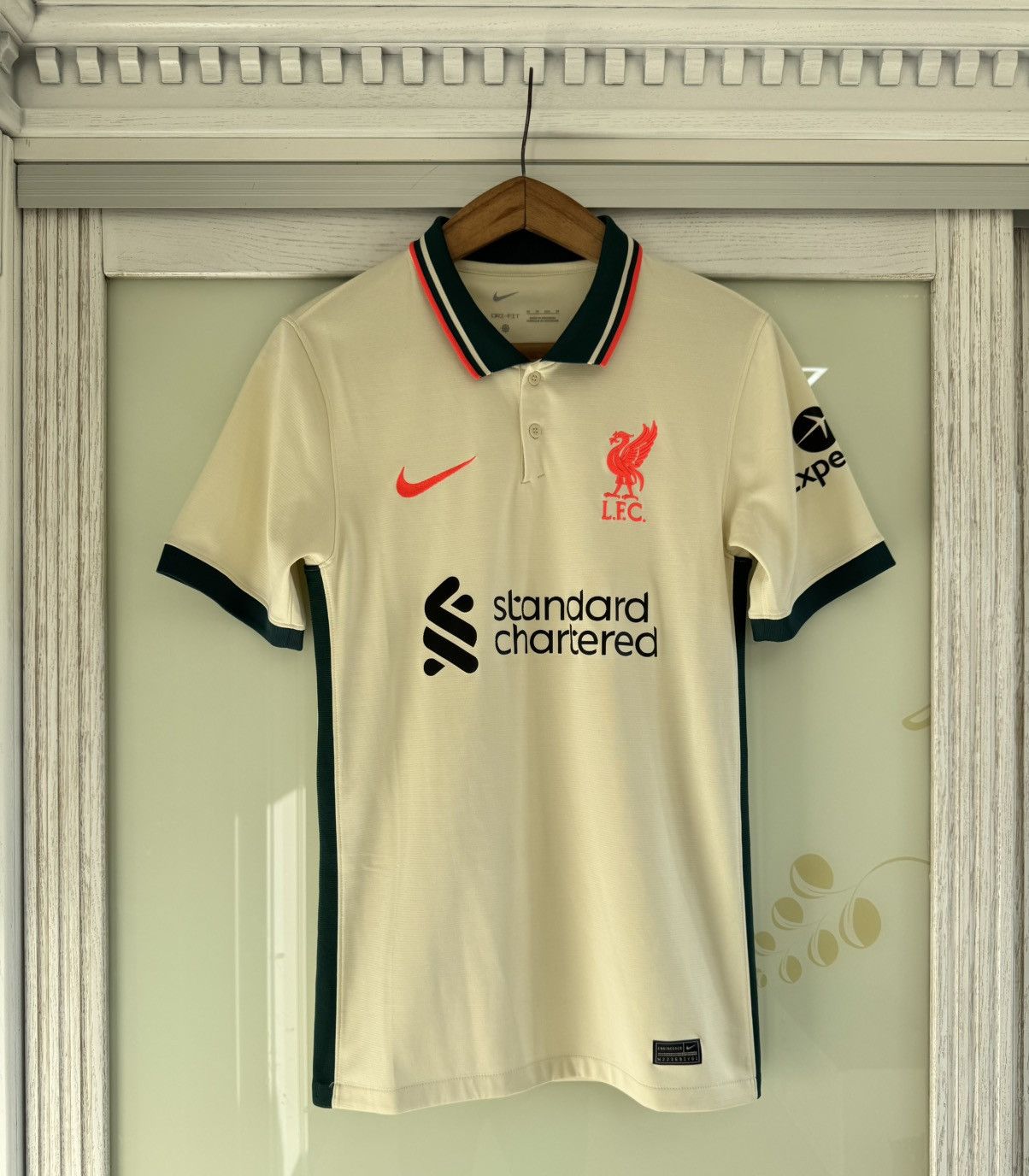 Nike Liverpool 2021-2022 Away Soccer Jersey Football Kit Shirt Size US XS / EU 42 / 0 - 1 Thumbnail