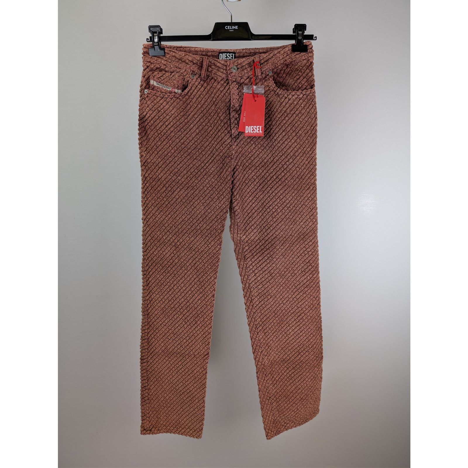 Diesel o1rshd1 P-Cordy Pantaloni Pants in Brown Size US 32 / EU 48 - 2 Thumbnail