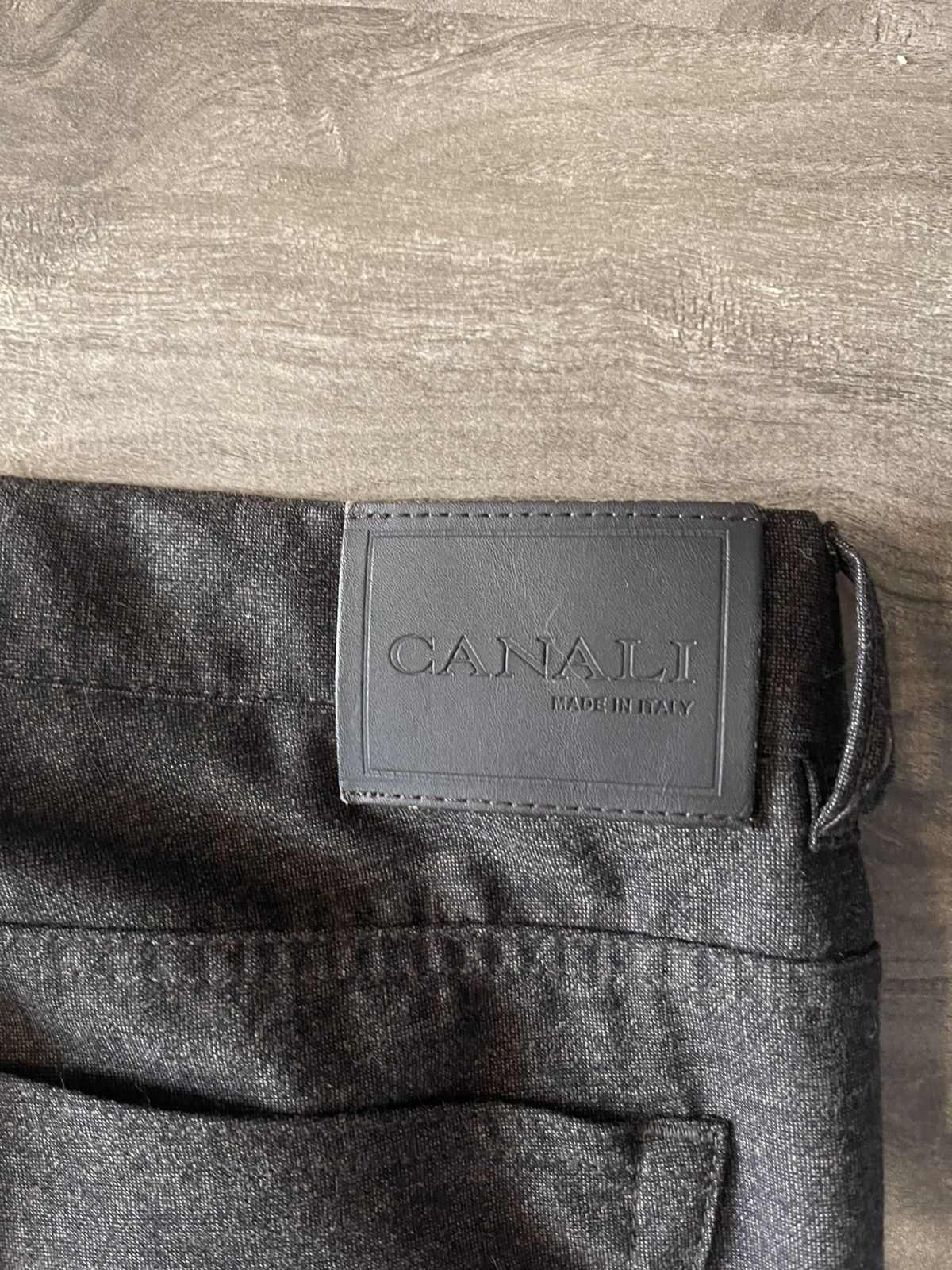 Canali Black Wool Canali Trousers Size US 36 / EU 52 - 6 Thumbnail
