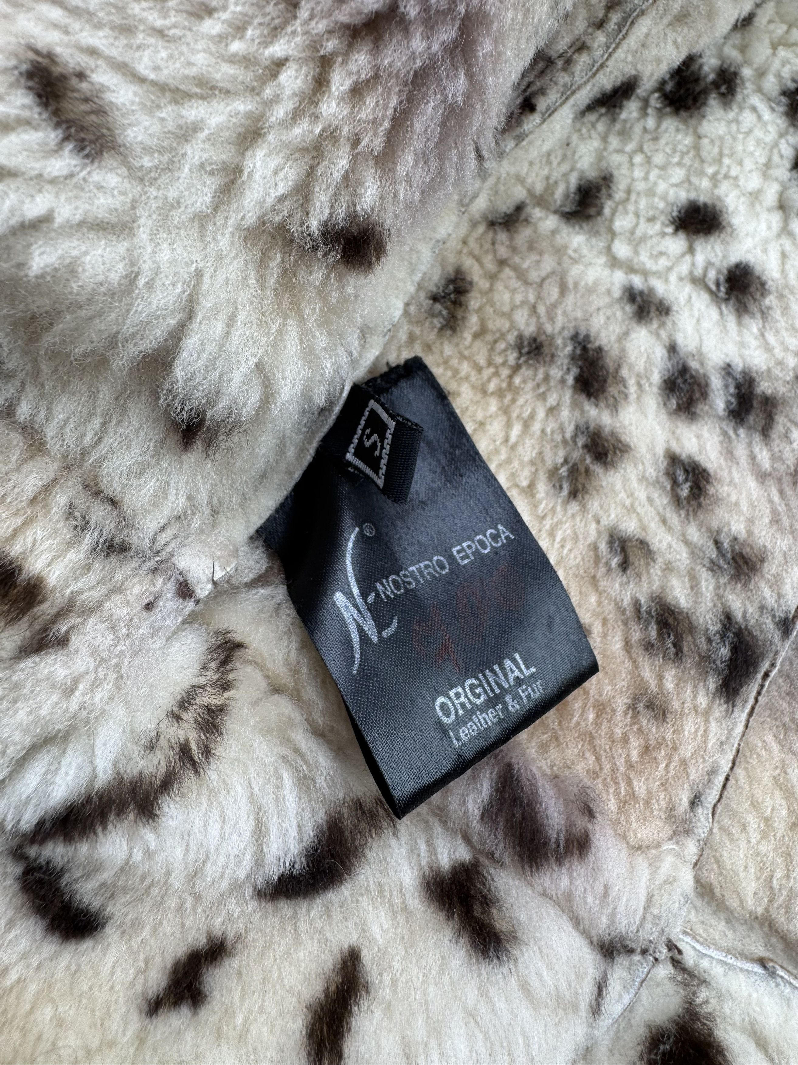 Vintage Vintage Faded Sheepskin Jacket With Fur Neck B230(V163)E2 Size XS / US 0-2 / IT 36-38 - 6 Thumbnail