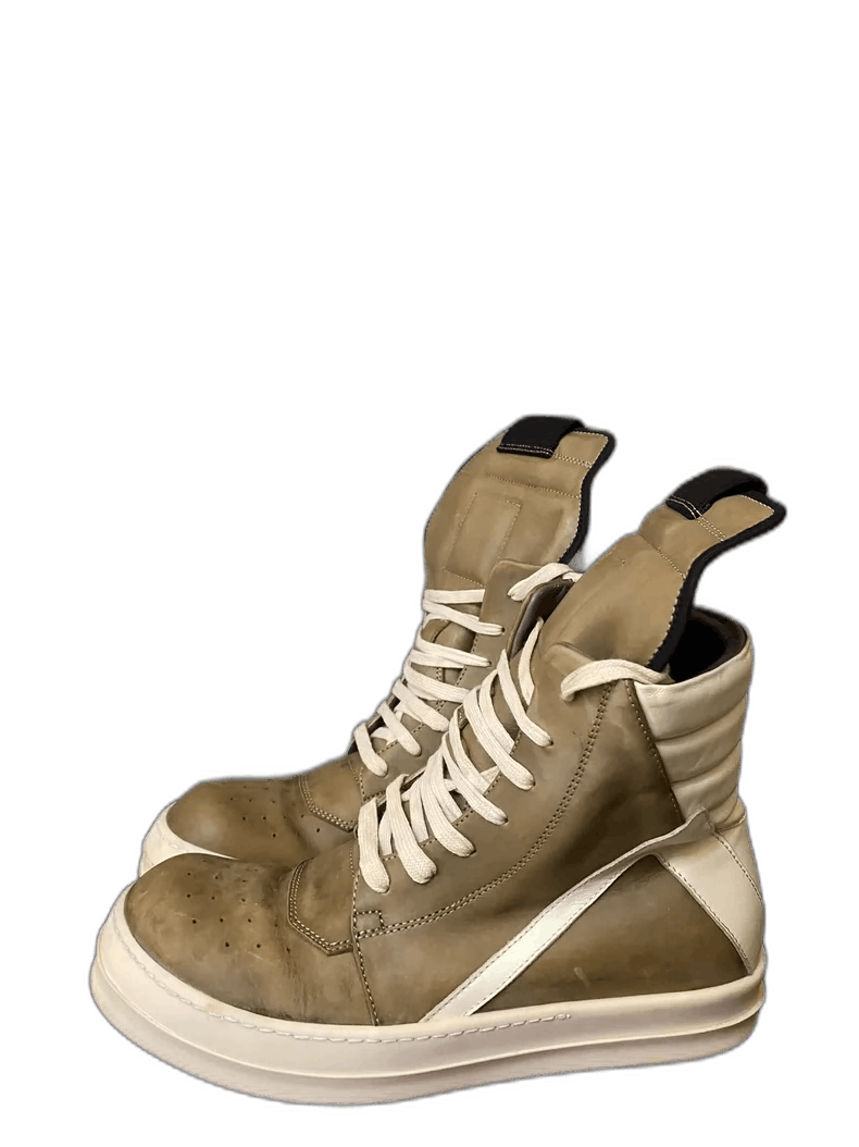 Rick Owens Rick Owens Desert Gray High-Top Sneakers Size US 7.5 / EU 40-41 - 1 Thumbnail