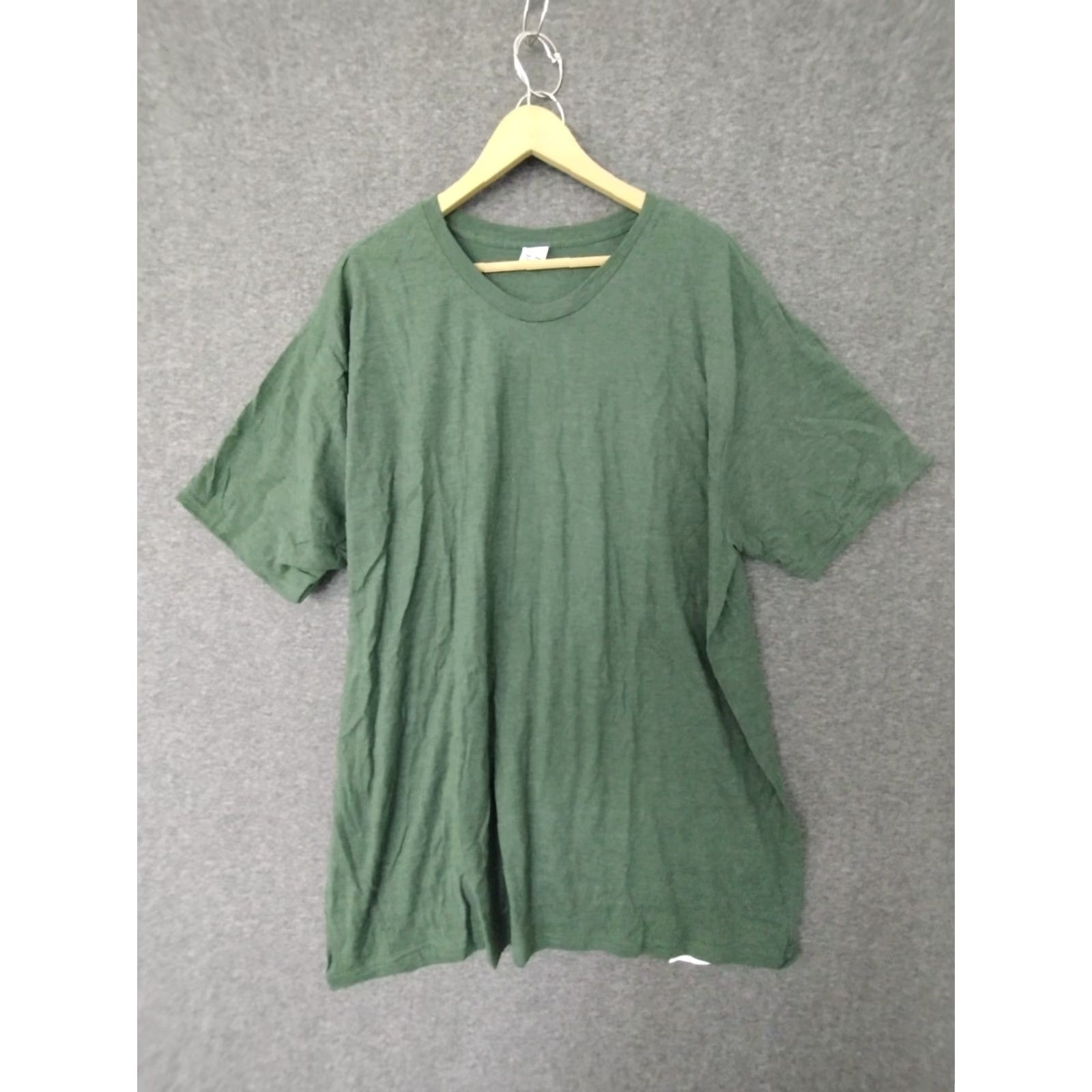 Hanes Hanes Men's 3-Pack Short Sleeve Plain Cotton Crew Neck T-Shirt 3XL Green Shirt Boys Mens Regular Size Type: T-Shirt Size US XXL / EU 58 / 5 - 3 Thumbnail