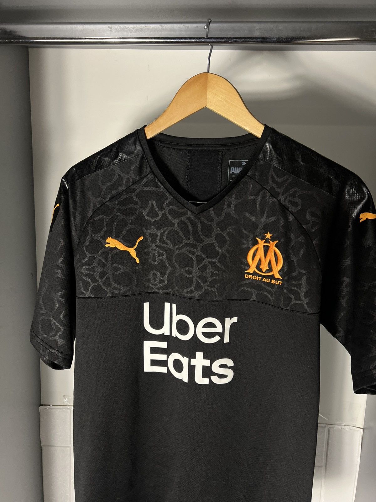 Puma VINTAGE PUMA FC MARSEILLE OLYMPIQUE FRANCE SOCCER JERSEY Y2K Size US L / EU 52-54 / 3 - 7 Thumbnail