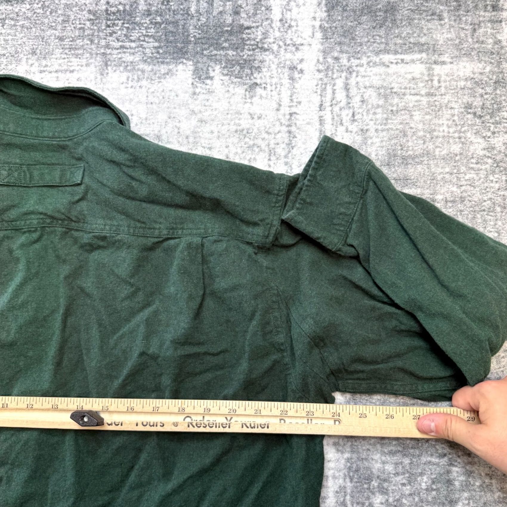 Vintage Duluth Mens Button-Up Shirt L Green Flannel Relaxed Chore Work Casual Vintage Unspecified Size US L / EU 52-54 / 3 - 7 Thumbnail