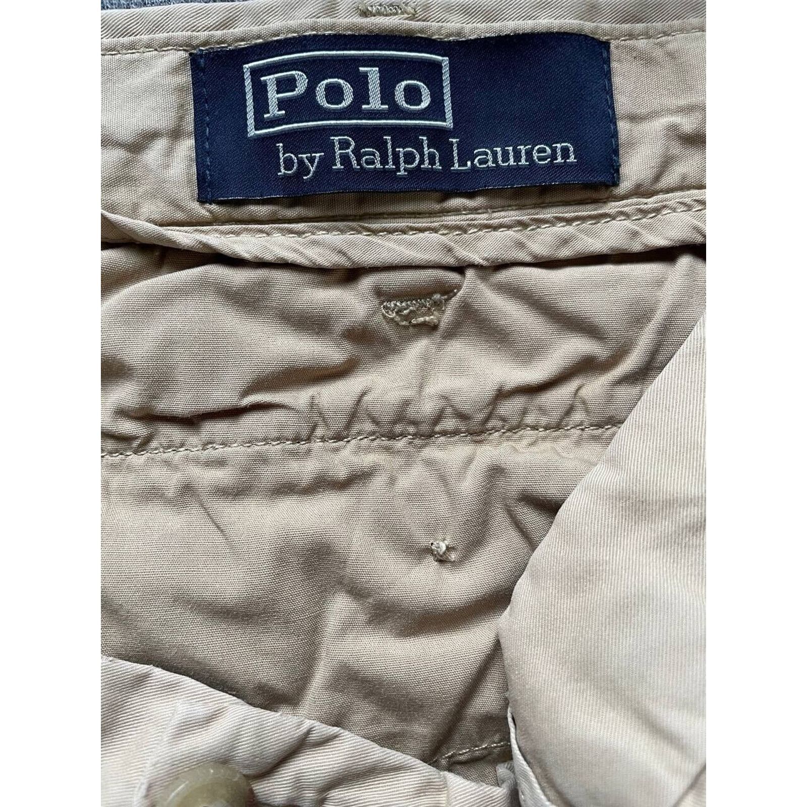 Polo Ralph Lauren Vintage Polo Ralph Lauren Chino Pants Beige Straight Classic Size US 34 / EU 50 - 10 Thumbnail