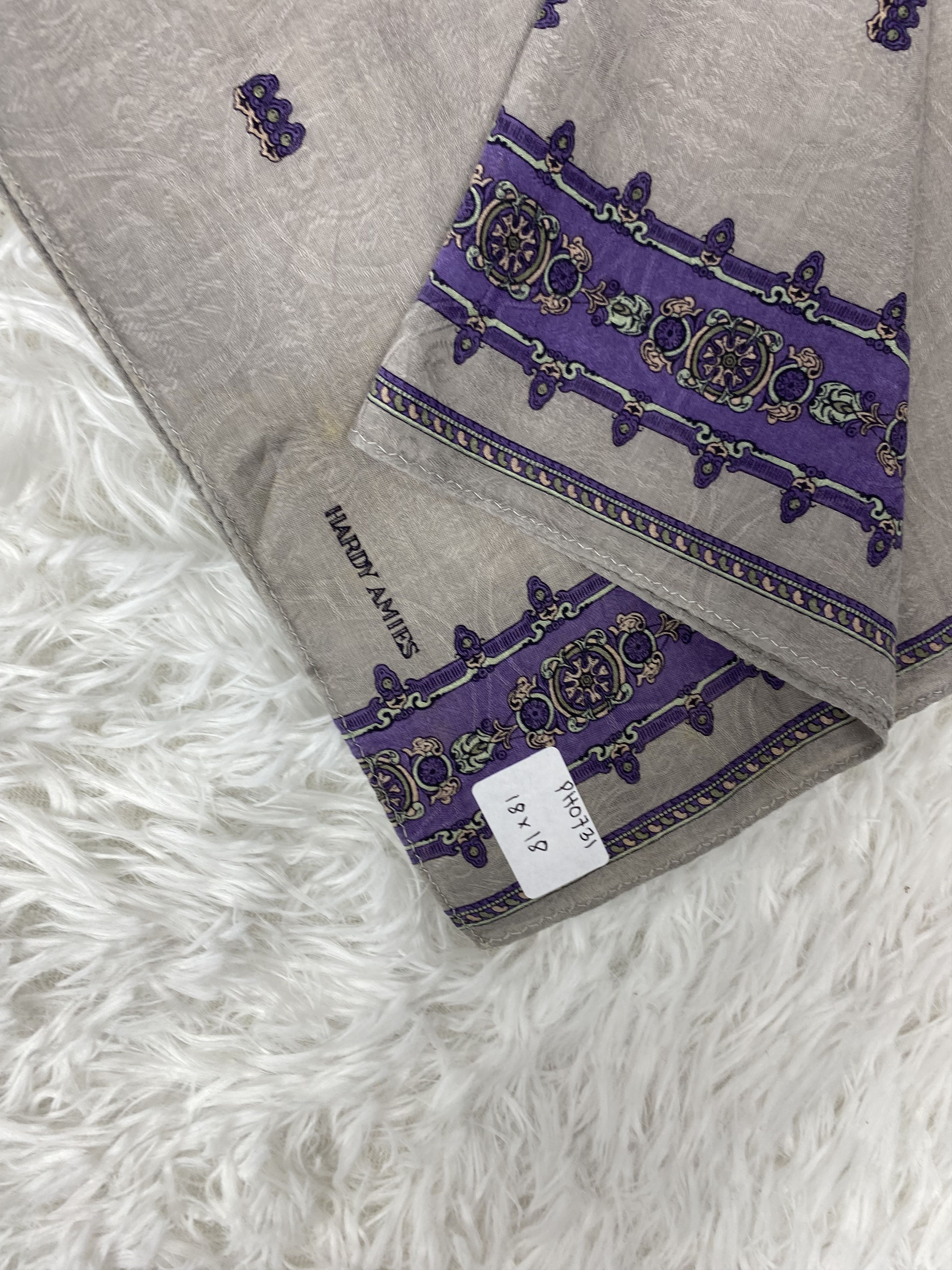 Hardy Amies × Vintage Vintage Hardy Amies Handkerchief Neckerchief PH0731 Size ONE SIZE - 2 Thumbnail