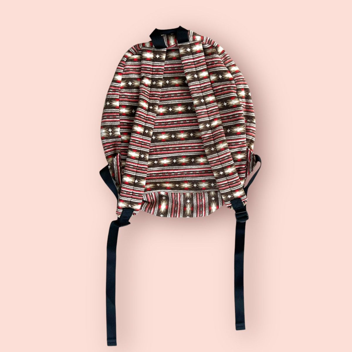 Japanese Brand × Jun Takahashi × Uniqlo VINTAGE UNIQLO NATIVE NORDIC MICRO FLEECE BACKPACK Size ONE SIZE - 12 Thumbnail