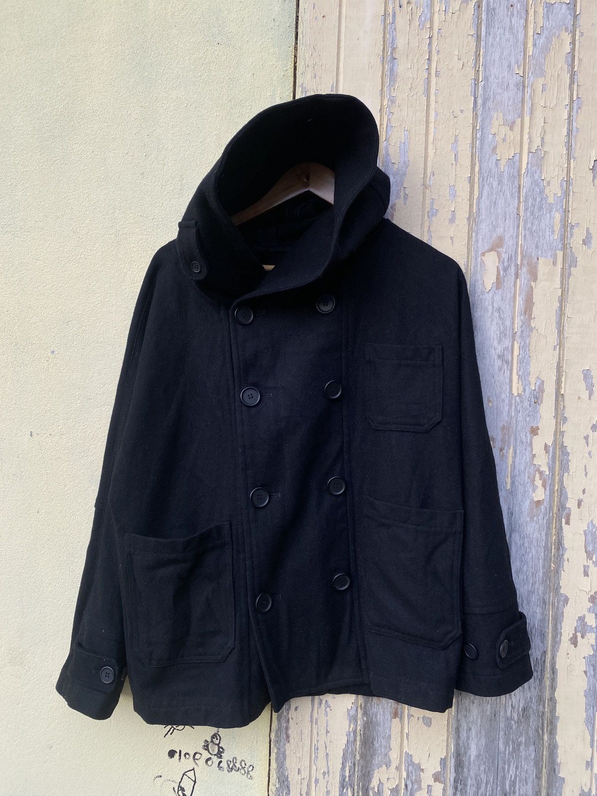 Hysteric Glamour Vintage hacney union workhouse double breasted woll jacket Size US M / EU 48-50 / 2 - 1 Thumbnail