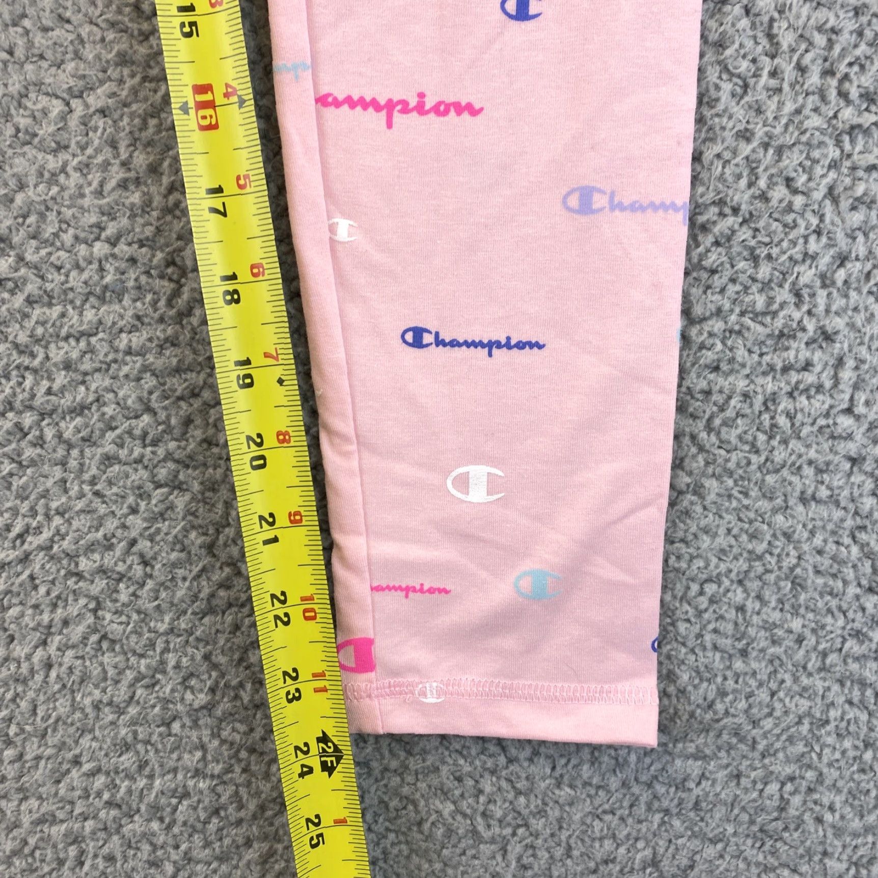 Champion Champion Girls Heritage Active Tech Leggings Pink Candy M Size 32" / US 10 / IT 46 - 6 Thumbnail