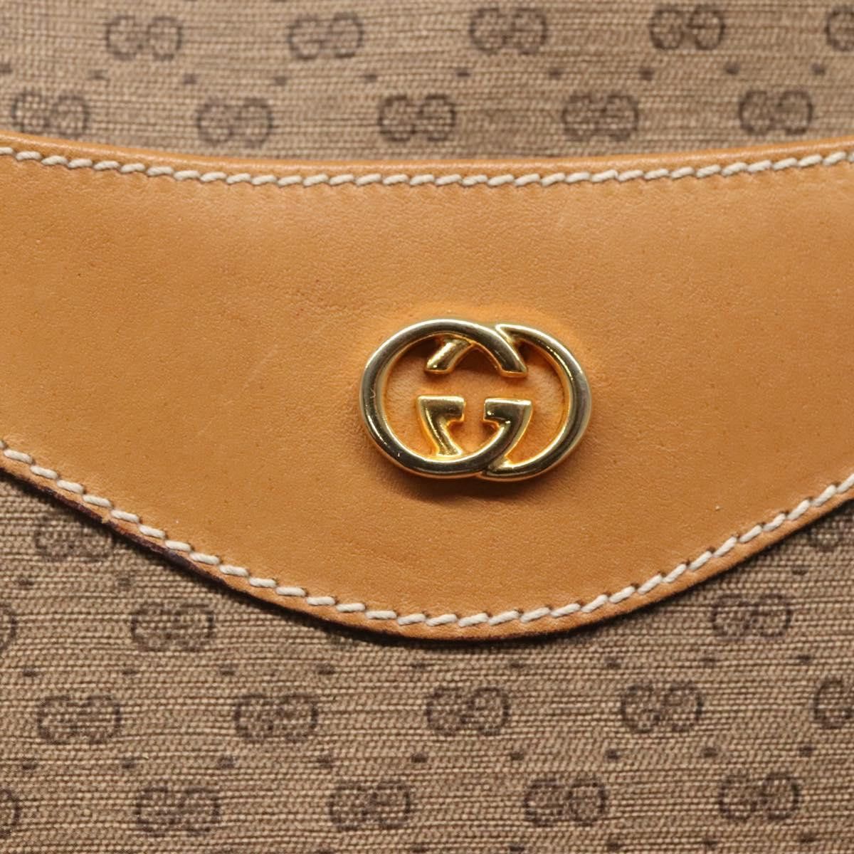 Gucci GUCCI Micro GG Supreme Tote Bag Pvc Beige Size ONE SIZE - 14 Thumbnail