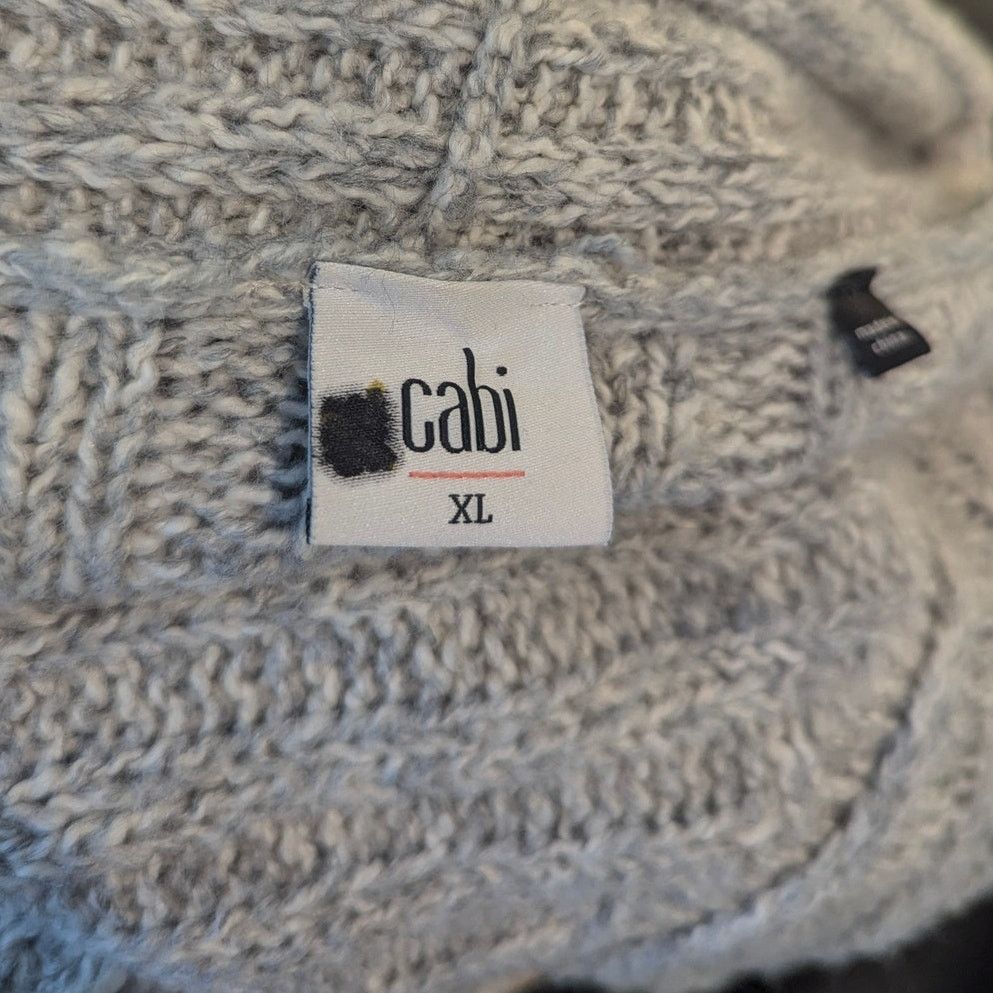 Other Cabi Cathedral Cardigan Knit Grey Long Sweater XL Size XL / US 12-14 / IT 48-50 - 6 Thumbnail