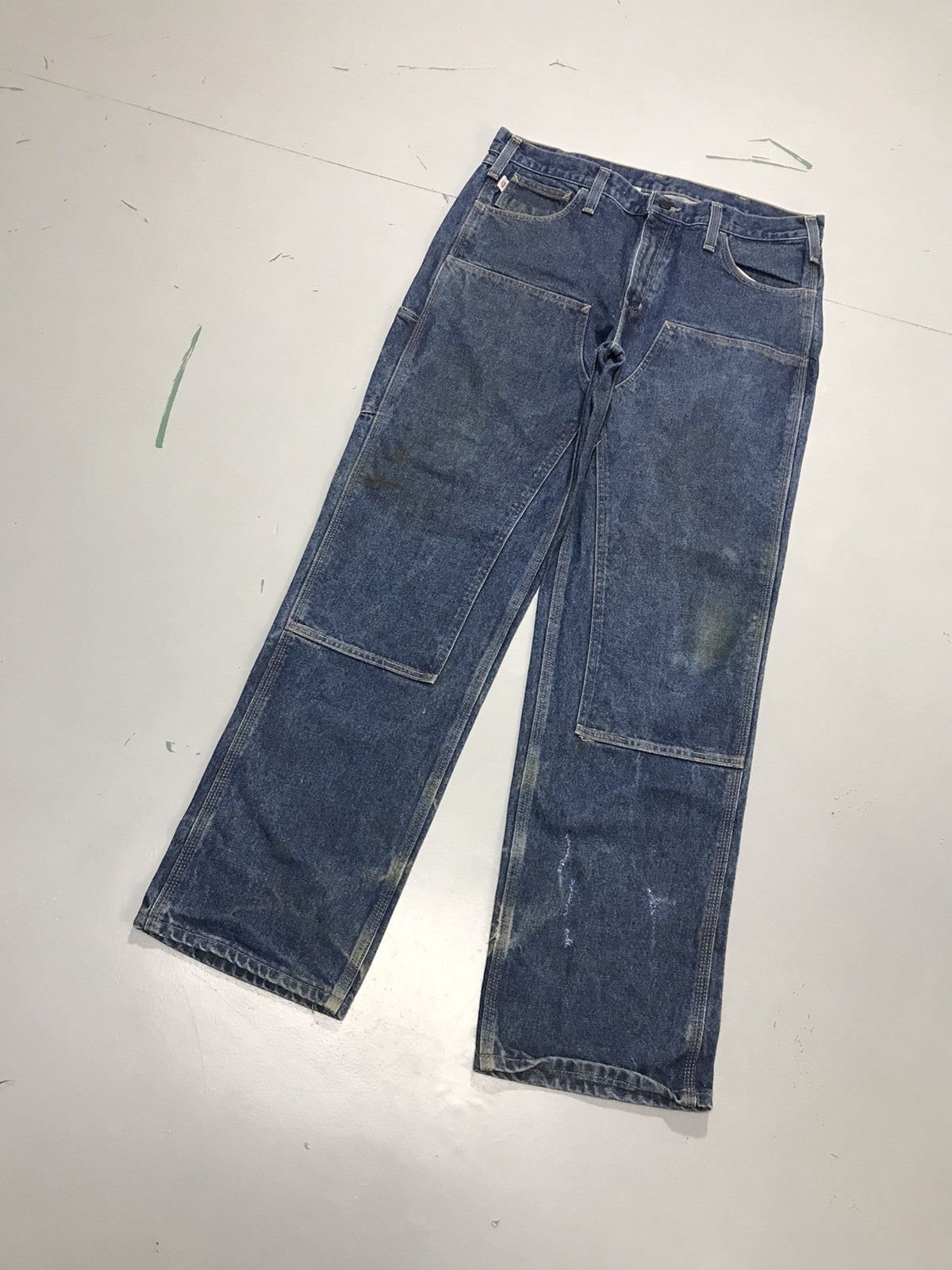 Carhartt Vintage Carhartt FR double knee workwear denim Size US 38 / EU 54 - 3 Thumbnail