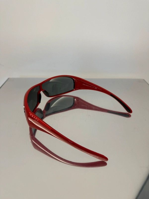 Prada PRADA Sunglassess SPS05F Star White Flame Shield Mask Fire Size ONE SIZE - 4 Thumbnail