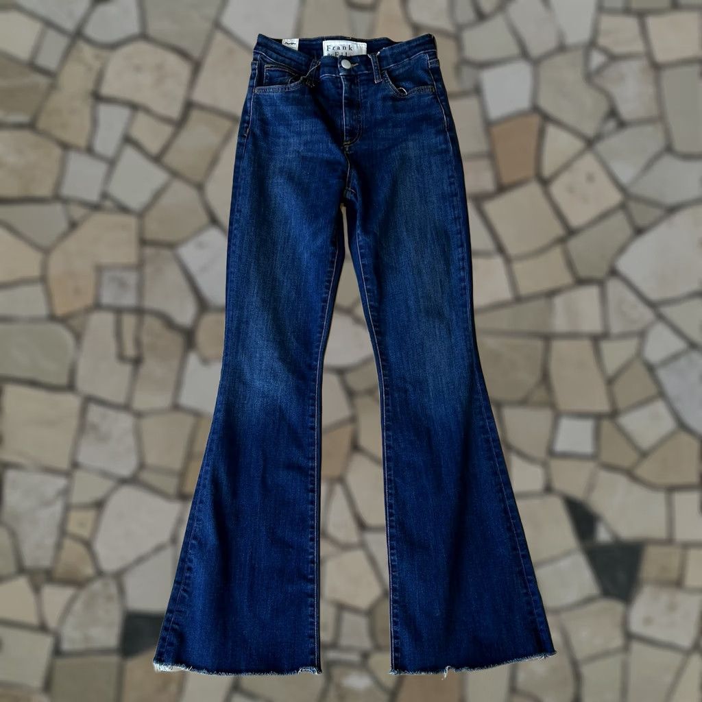 Frank & Eileen VINTAGE Frank & Eileen Flannigan Flare Denim Blue Jean Women’s 25 Size 42" / US 20 - 1 Thumbnail
