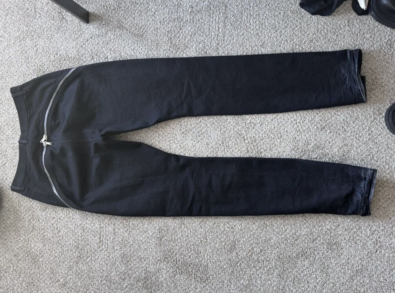 Rick Owens × Rick Owens Drkshdw Rick Owens Fogachine Bolan Banana Pants Drill Cotton 32 Size US 32 / EU 48 - 2 Thumbnail