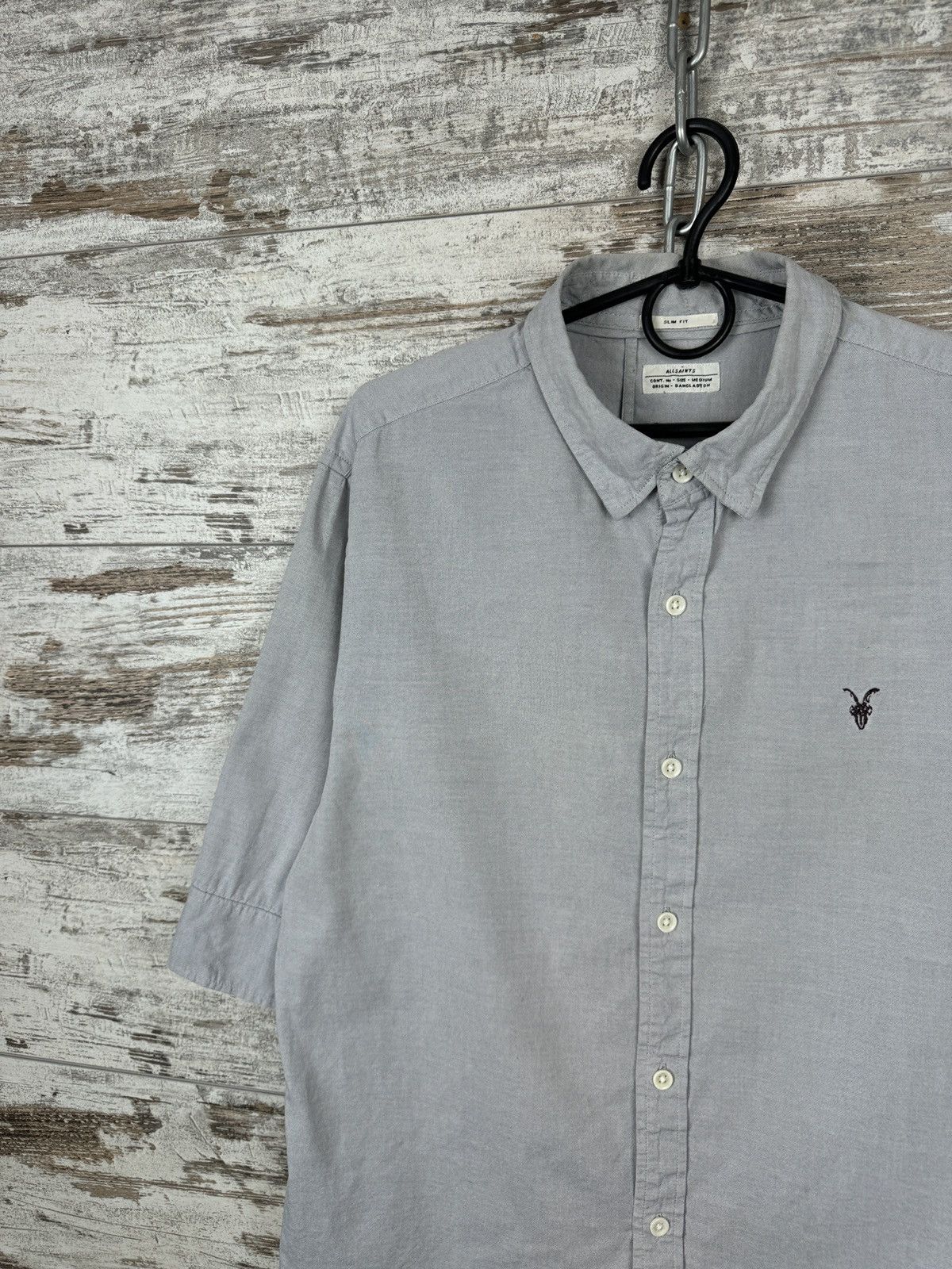 Allsaints Mens Vintage AllSaints redondo hs shirt button up Japanese Size US M / EU 48-50 / 2 - 3 Thumbnail