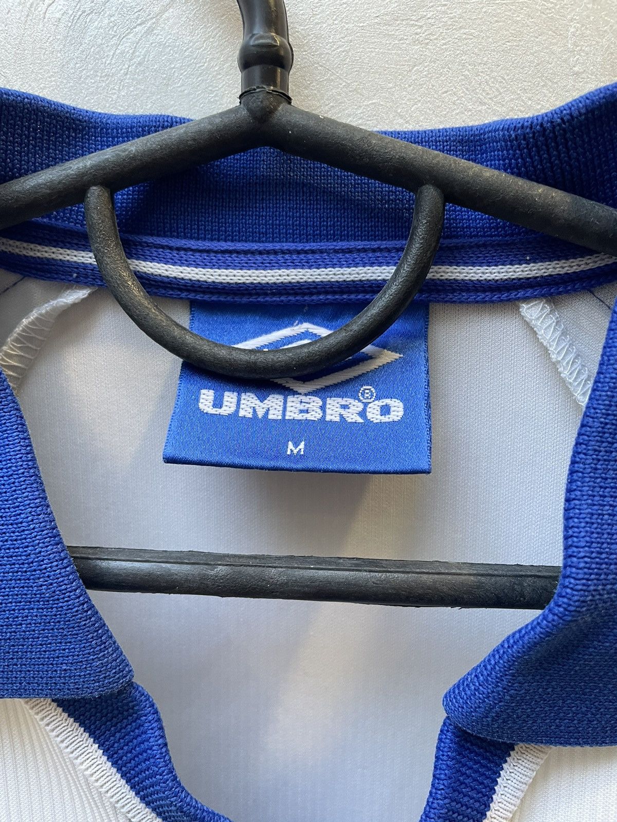 Umbro × Vintage EVERTON 1998 1999 AWAY FOOTBALL SHIRT SOCCER JERSEY UMBRO Size US M / EU 48-50 / 2 - 9 Thumbnail