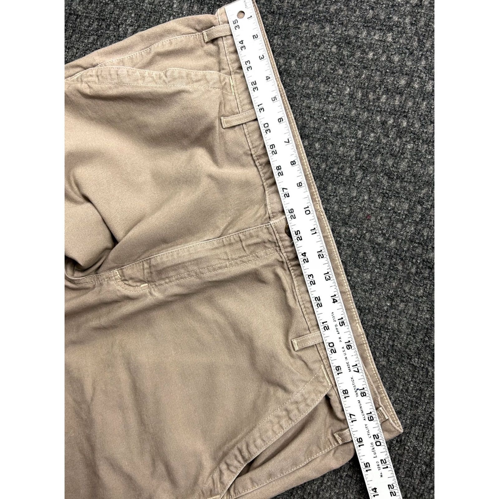 Carhartt VINTAGE Carhartt Relaxed Fit Canvas Work Pants 42 x 32 Brown Mens Carhartt Workwear Pants Relaxed Fit Workwear USA 90s Government? Size US 42 / EU 58 - 5 Thumbnail