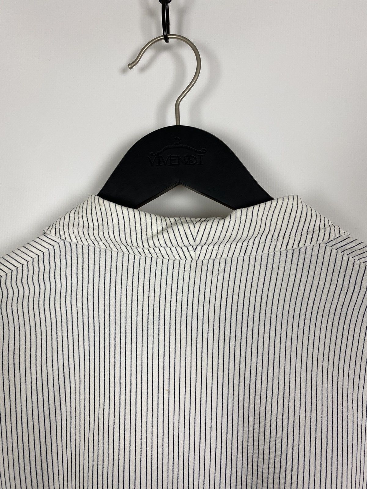 Vintage 70s Vintage Karba German Striped French Work Chore Jacket Size US M / EU 48-50 / 2 - 10 Thumbnail