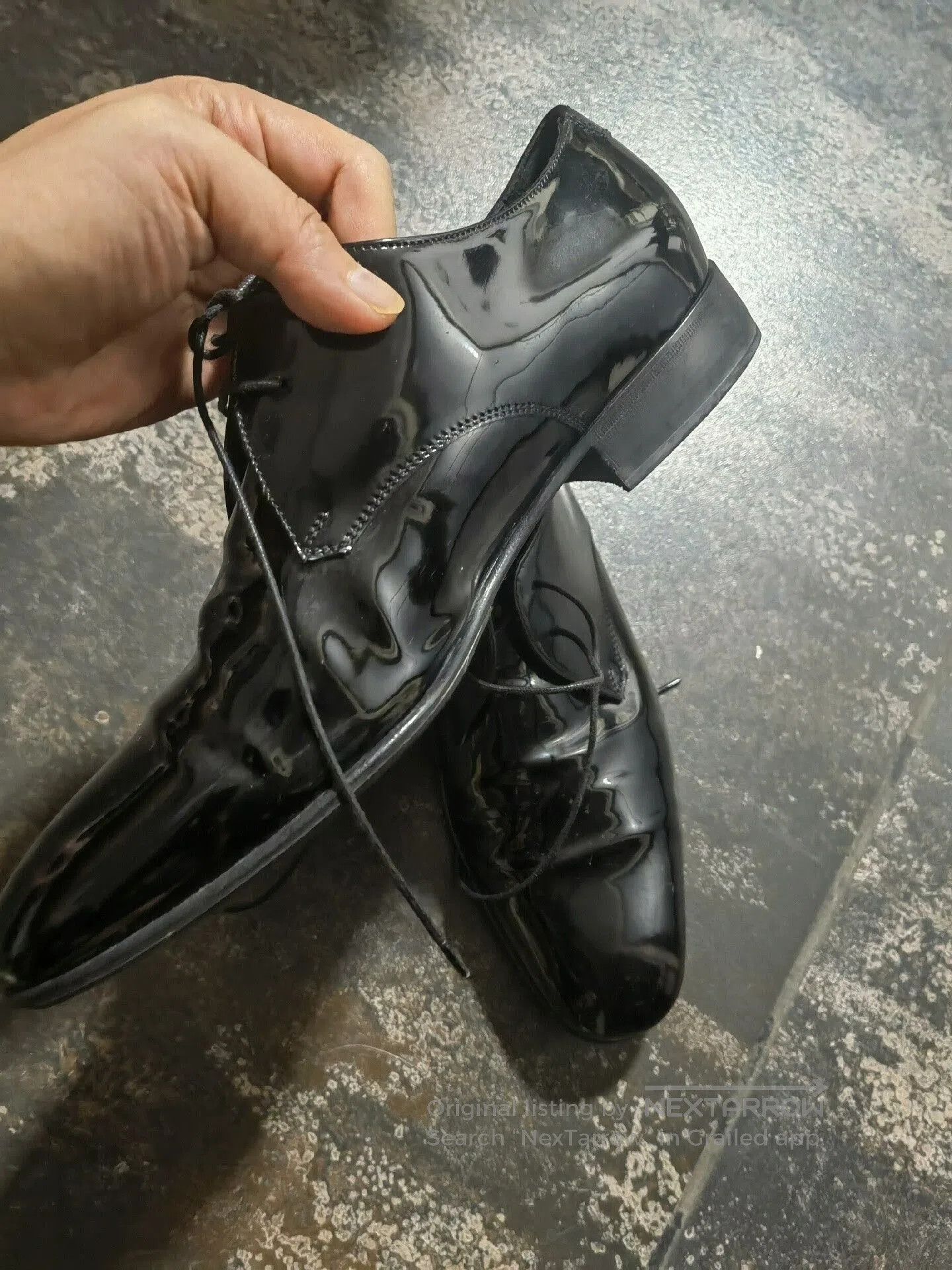 Salvatore Ferragamo Ferragamo Black Men's Dress Shoes. Size US 7.5 / EU 40-41 - 1 Thumbnail
