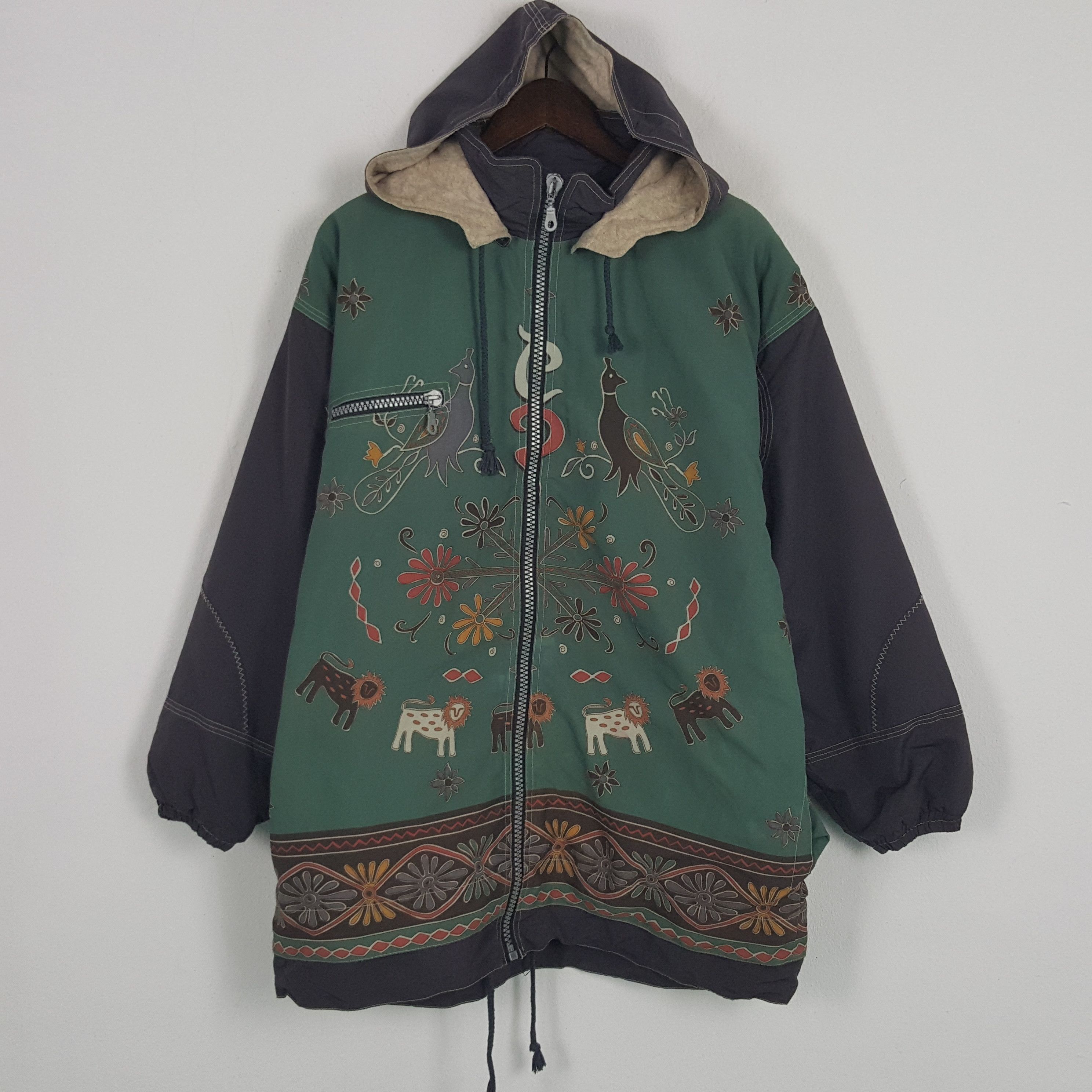 Designer × Vintage Vintage Active Swiss Design Zipper Jacket Size US XL / EU 56 / 4 - 1 Thumbnail