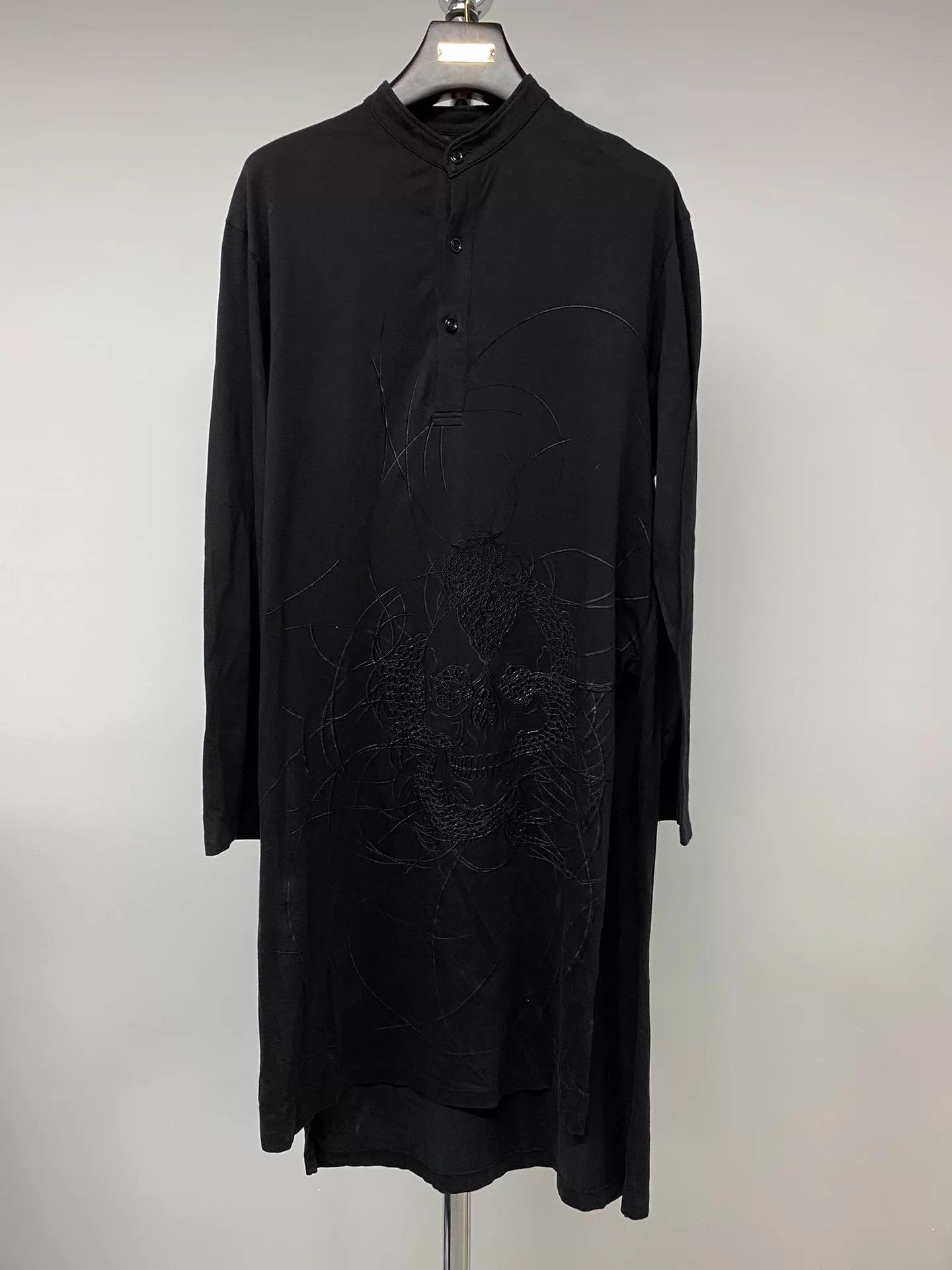 Yohji Yamamoto Yohji Yamamoto PH Black Scandal Snake Collar Inner Size US L / EU 52-54 / 3 - 1 Thumbnail