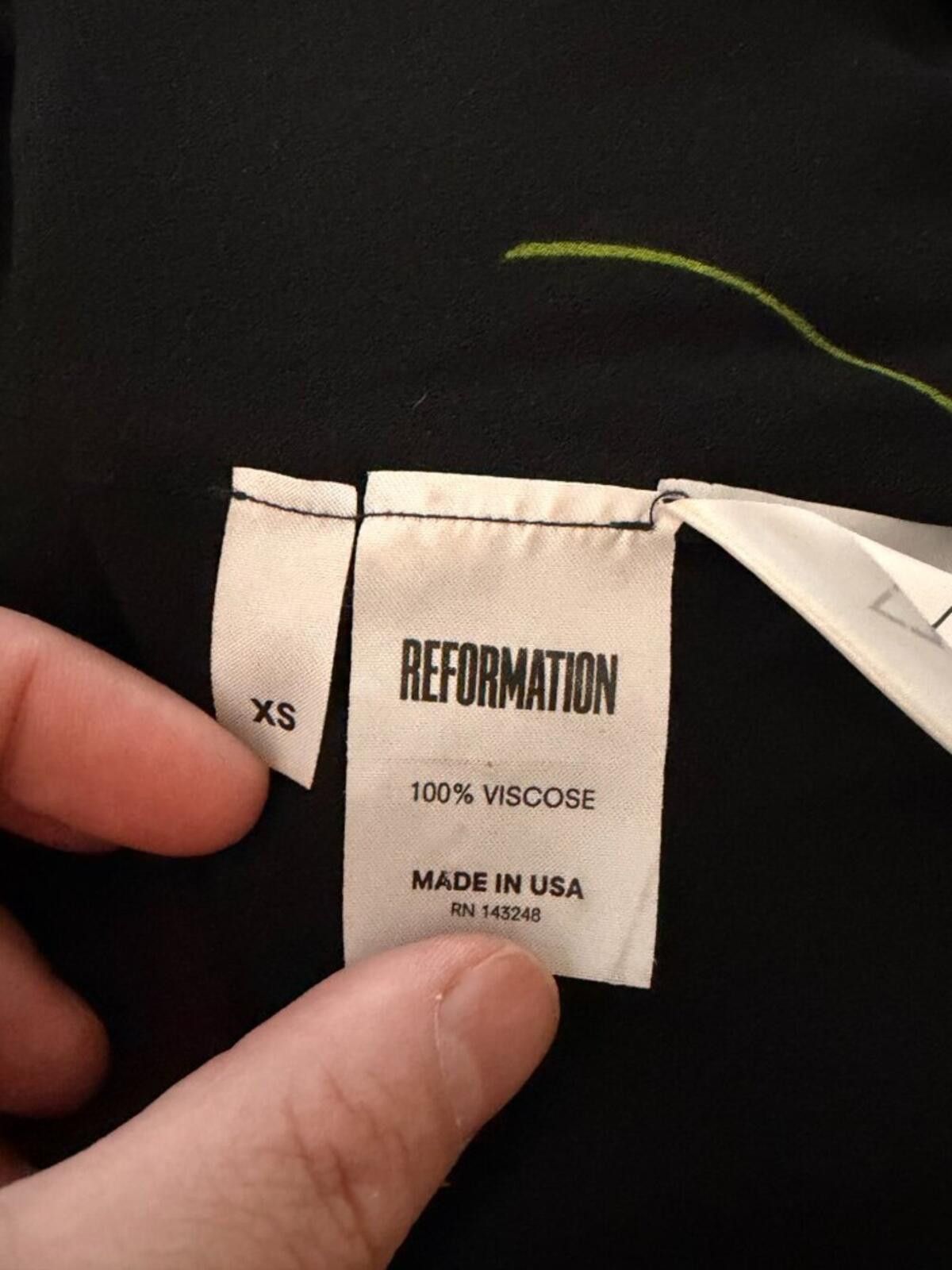 Reformation REFORMATION LAYERED CALA TULIP WRAP DRESS XS Size XS / US 0-2 / IT 36-38 - 10 Thumbnail