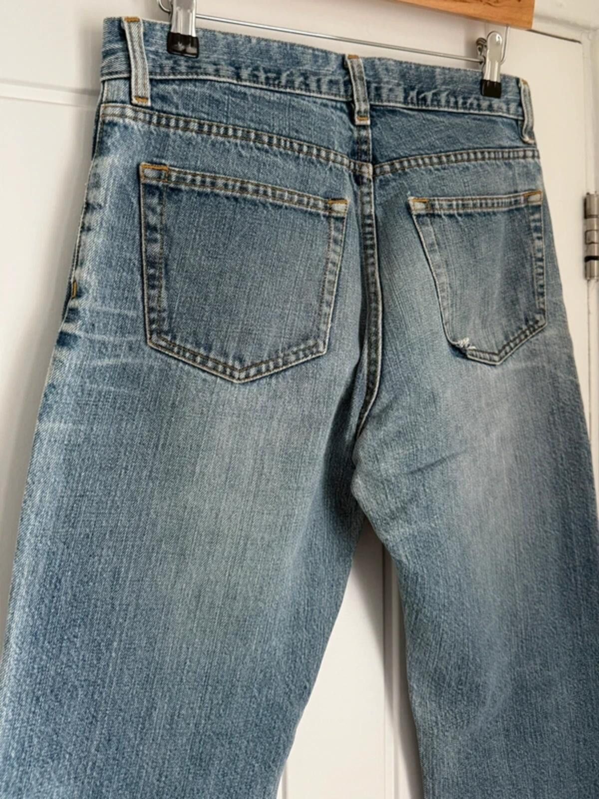 Helmut Lang Helmut Lang 1998 Vintage Blue Faded Denim Jeans Size: 30 Size US 30 / EU 46 - 6 Thumbnail