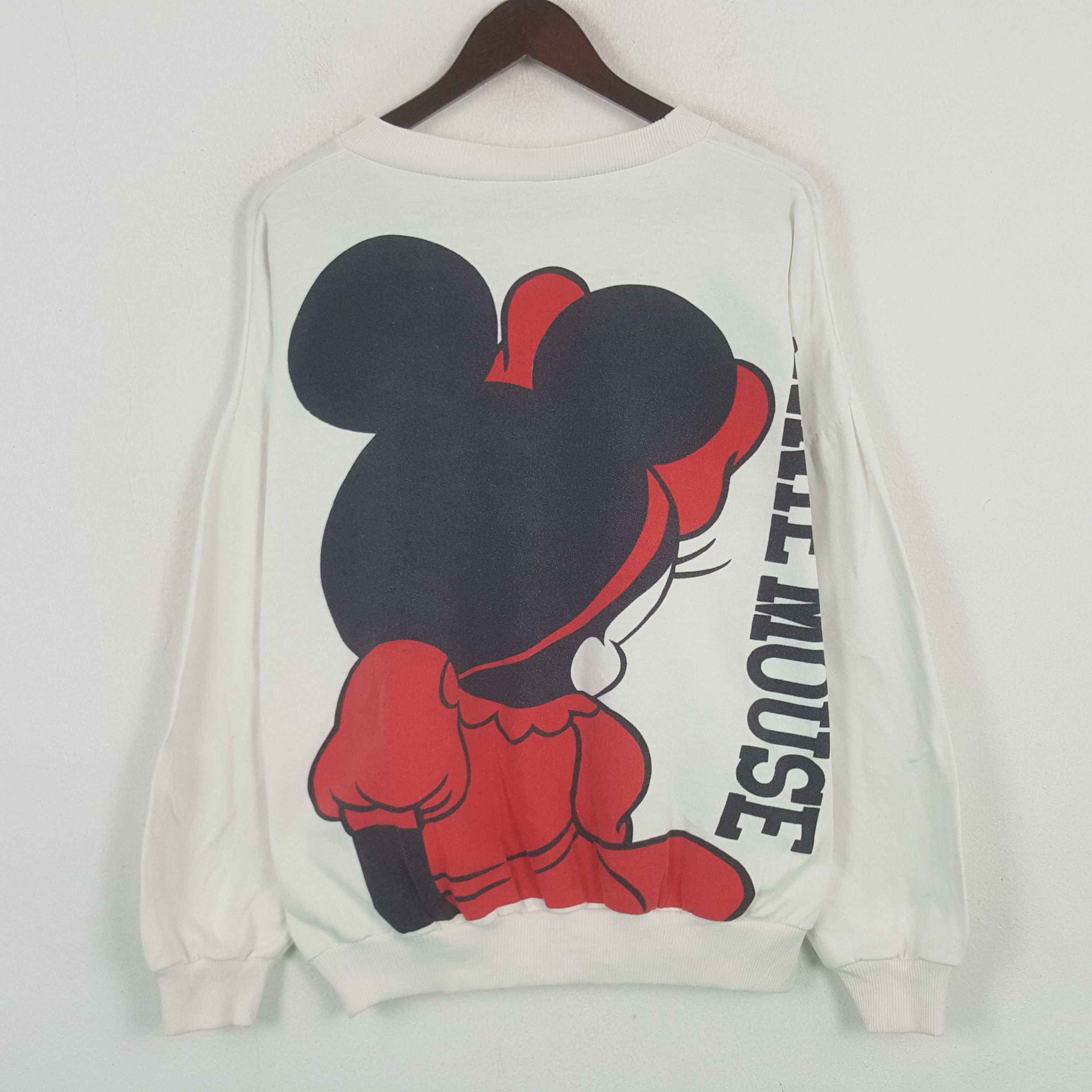 Mickey Mouse Vintage Minnie Mouse Mirror Sweatshirt Size US XL / EU 56 / 4 - 3 Thumbnail