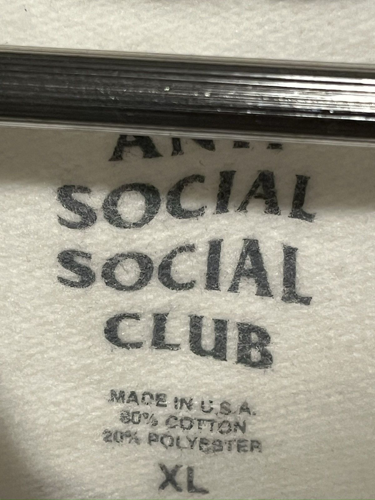 Anti Social Social Club Classic ASSC hoodie Size US XL / EU 56 / 4 - 5 Thumbnail