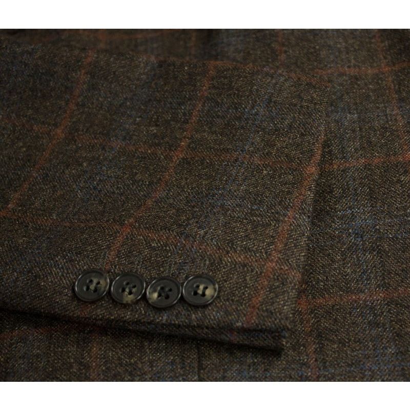 Loro Piana Merino Wool Windowpane Blazer, EU 106 Size 44L - 7 Thumbnail