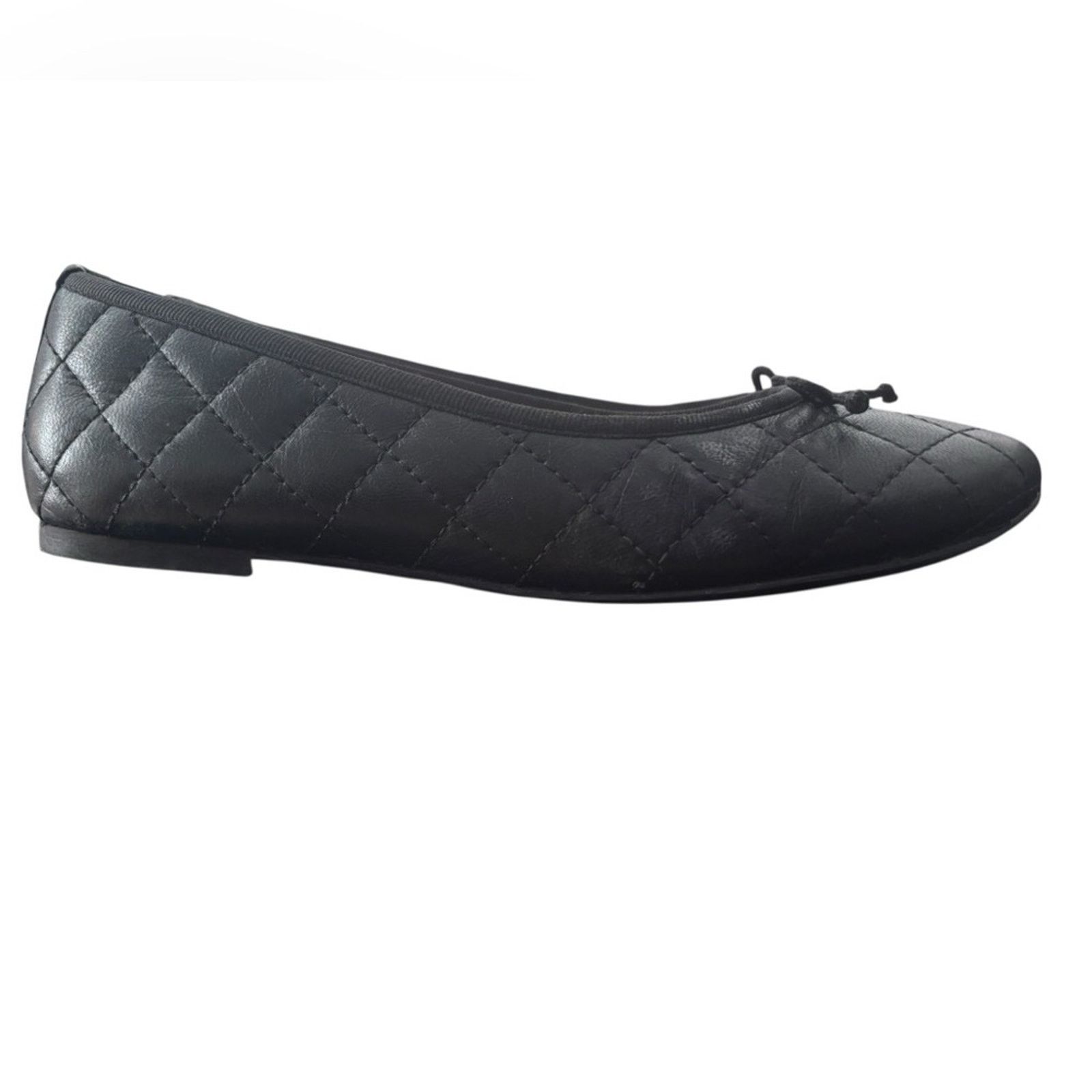 Berluti Bertuchi black quilted leather ballet flats|made in Spain Size US 7.5 / IT 37.5 - 3 Thumbnail