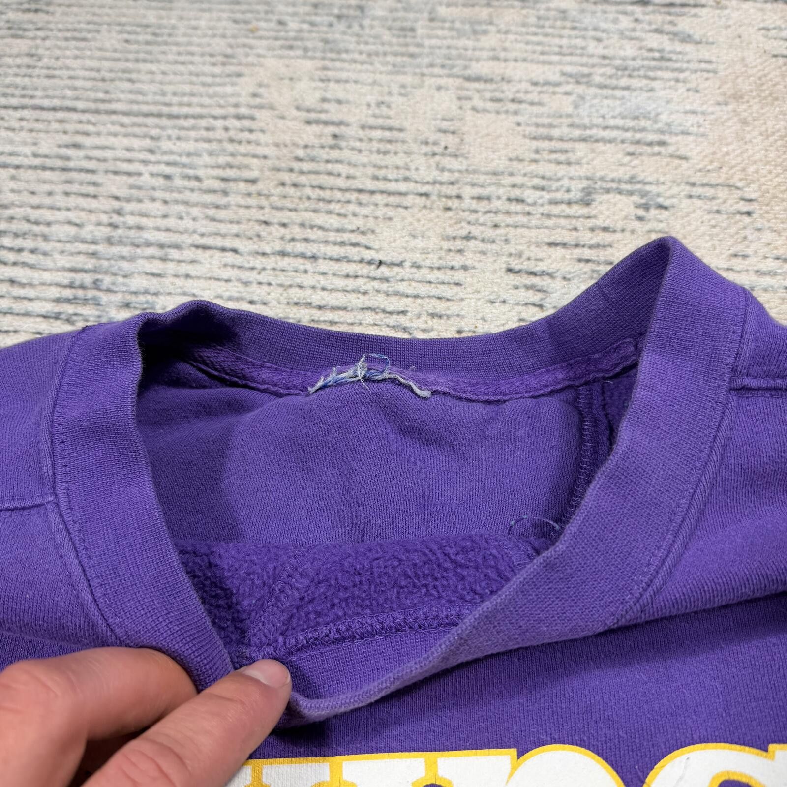 Other Minnesota Vikings Vintage Pullover Crewneck Sweatshirt 90s Size ONE SIZE - 4 Thumbnail