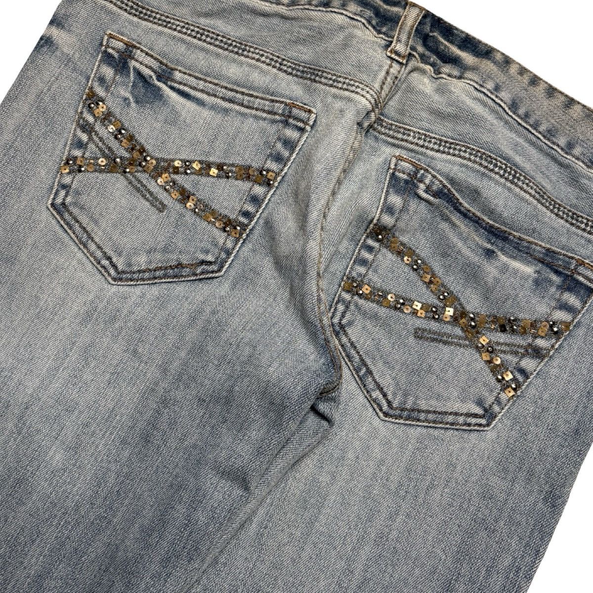 Aeropostale Aeropostale Jeans Women's 1/2 Short Hailey Flare Low Rise 28 Size 28" / US 6 / IT 42 - 8 Thumbnail