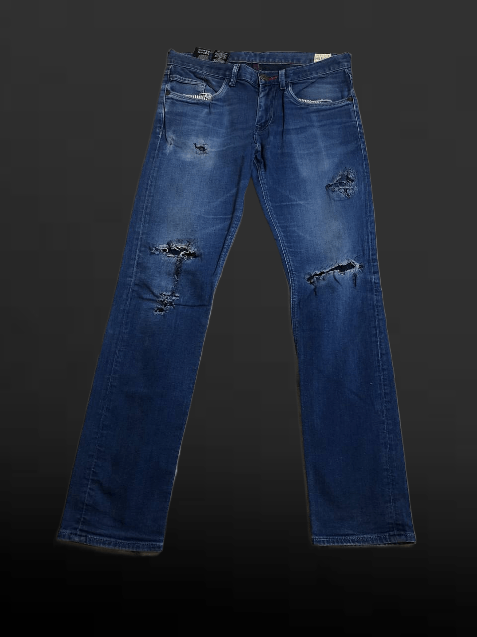 Tommy Hilfiger HILFIGER DENIM Light Blue Denim jeans Size US 33 - 1 Thumbnail