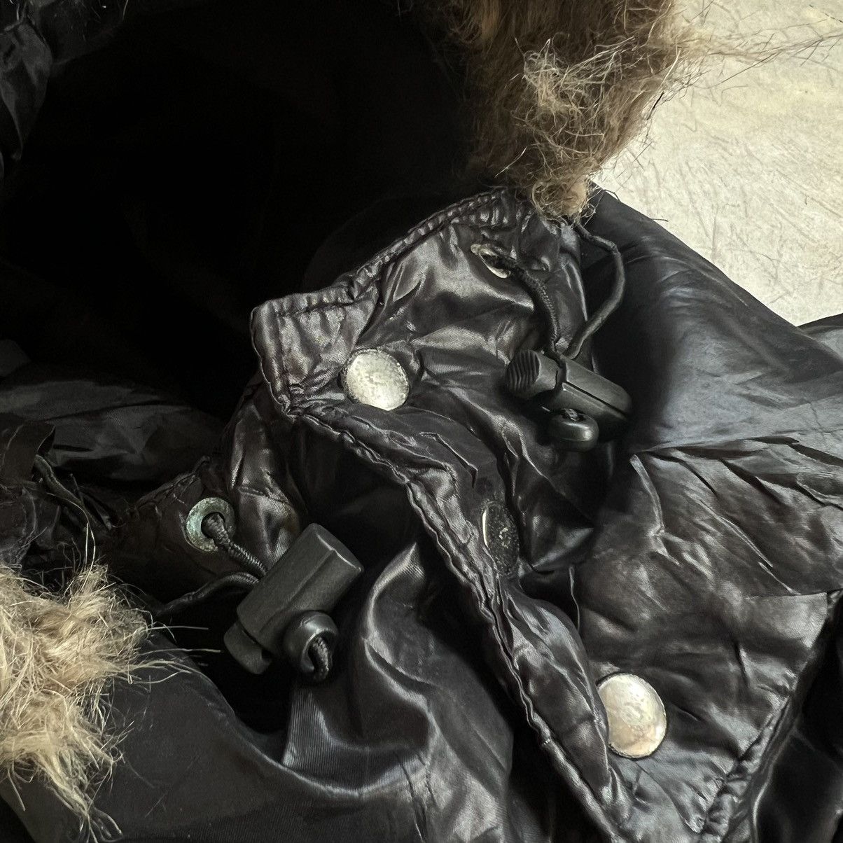 Japanese Brand 2000s Semantic Design Apocalypse Style Fur Nylon Jacket Size US M / EU 48-50 / 2 - 3 Thumbnail
