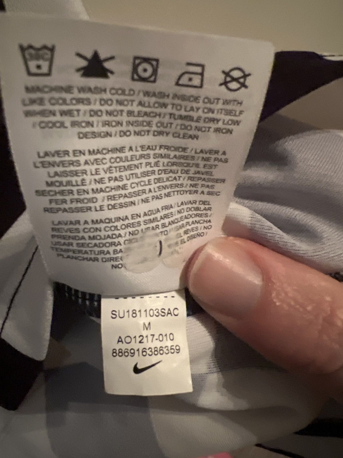 Off-White Nike lab x MMW Mercurial NRG X FB jersey Size US M / EU 48-50 / 2 - 5 Thumbnail
