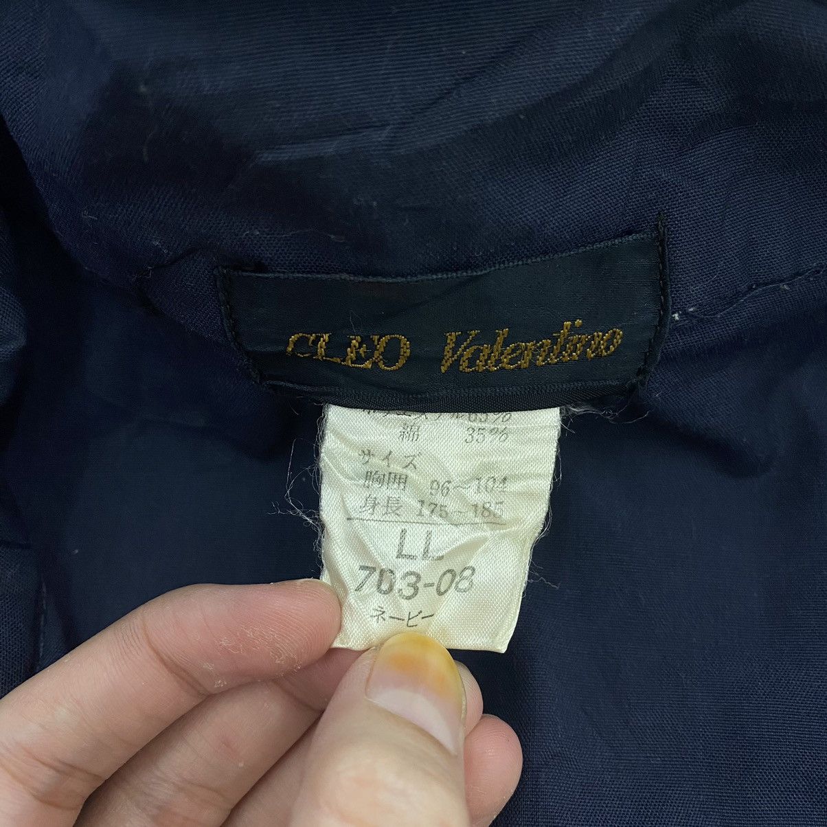 Other CLEO VALENTINO Sports Embroidered Brand Logo Navy Bomber Size US L / EU 52-54 / 3 - 5 Thumbnail