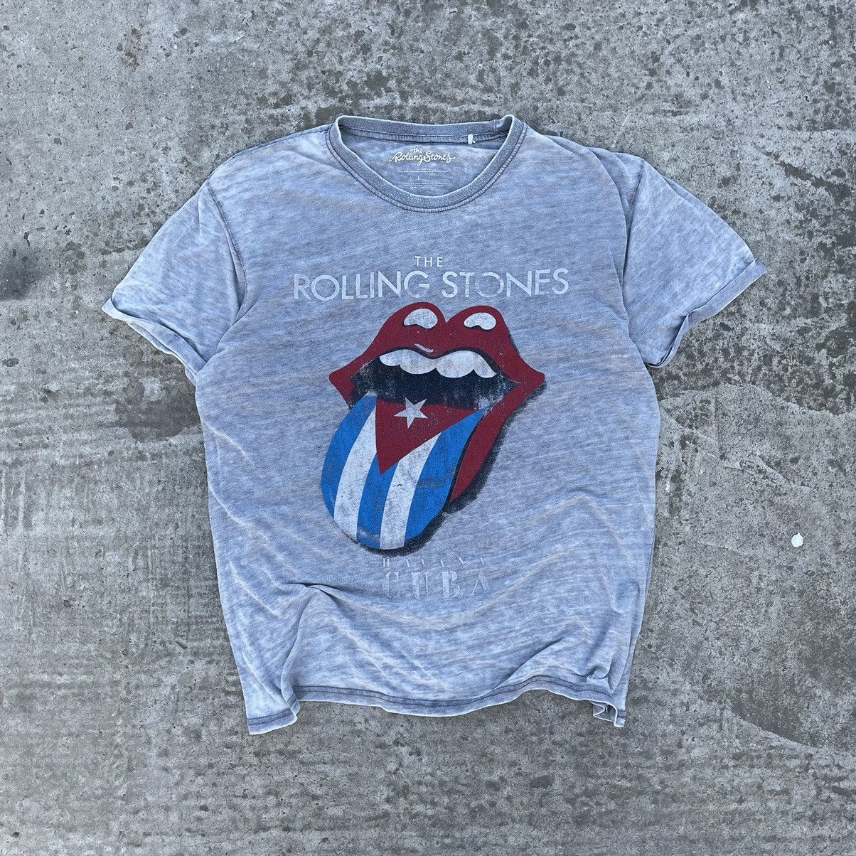 The Rolling Stones × Vintage Vintage T-shirts Rolling Stones Big Logo Rock Band Tee 00s Size US L / EU 52-54 / 3 - 1 Thumbnail