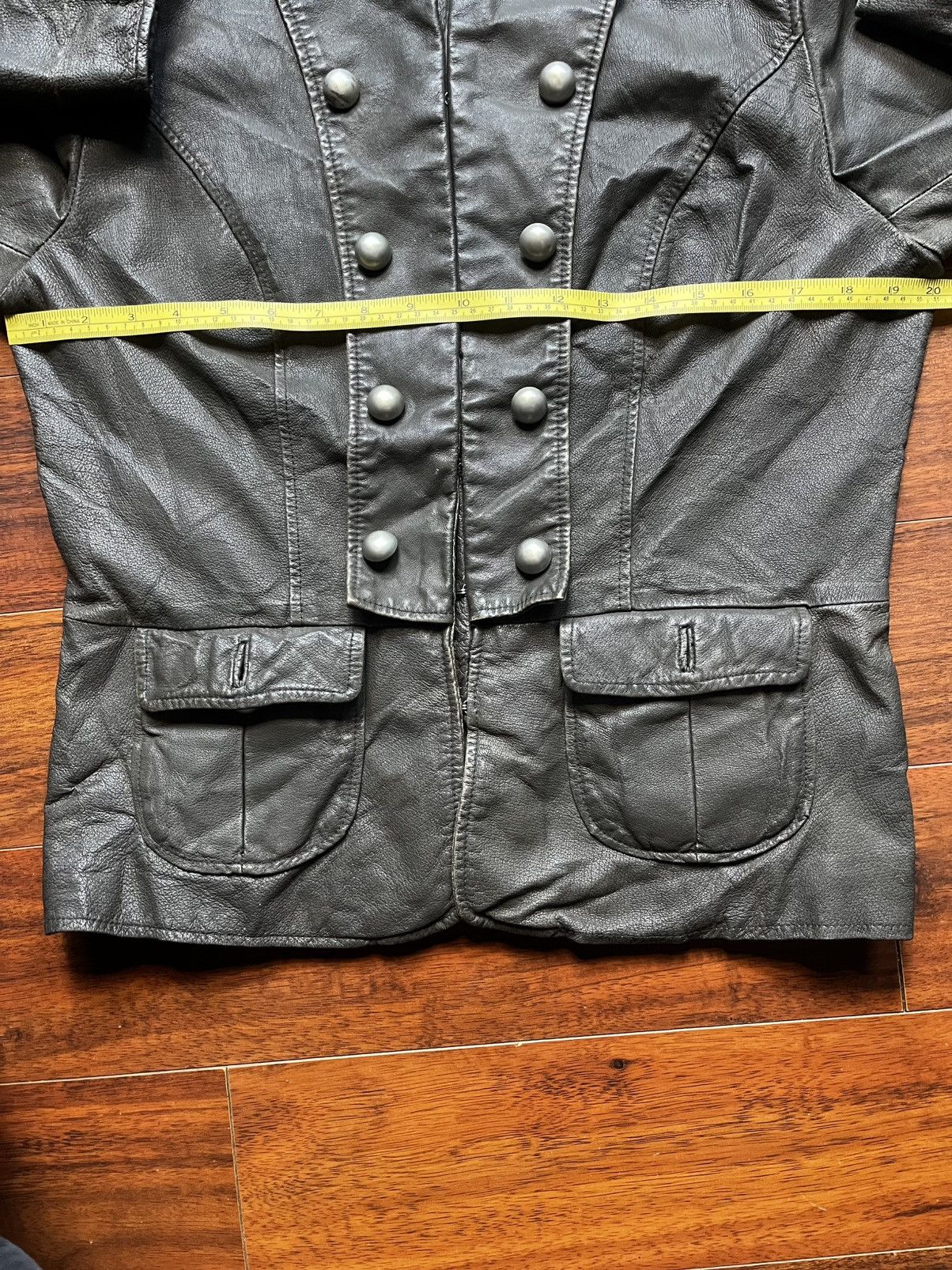 Other Dark olive Napoleon leather jacket Size US M / EU 48-50 / 2 - 5 Thumbnail