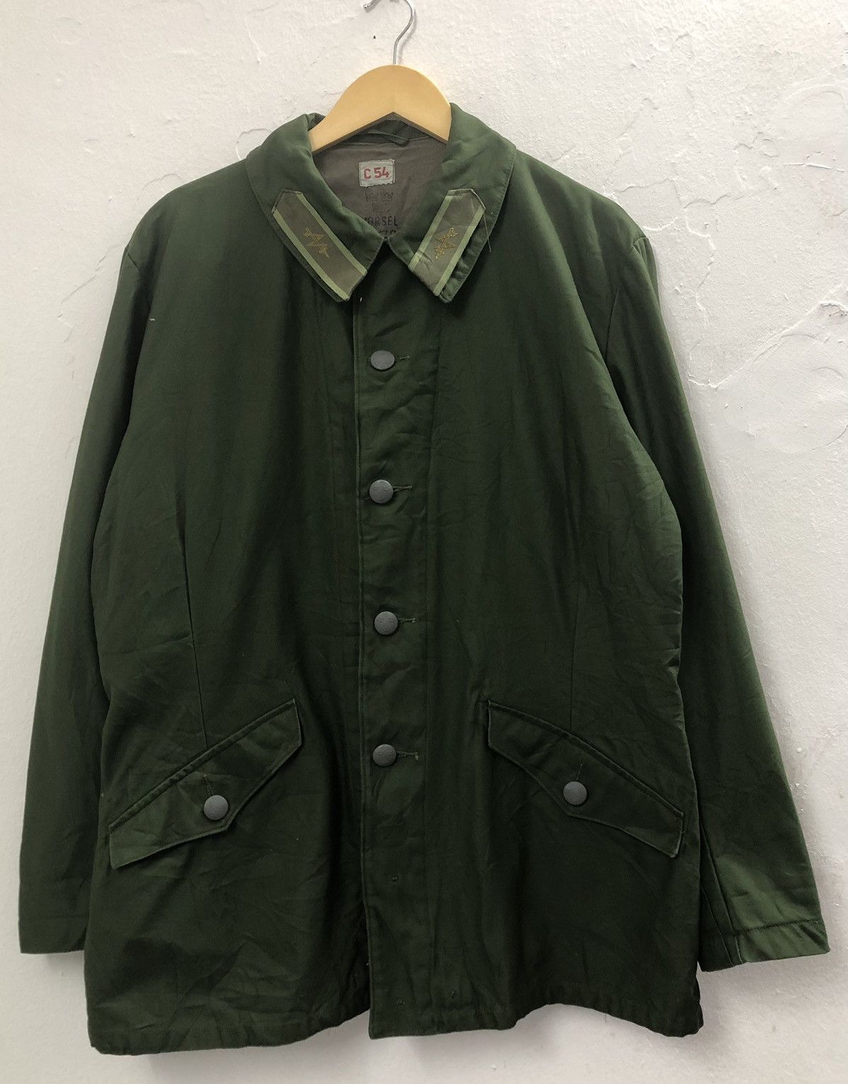 Vintage C54 70’s Swedish Military Jacket