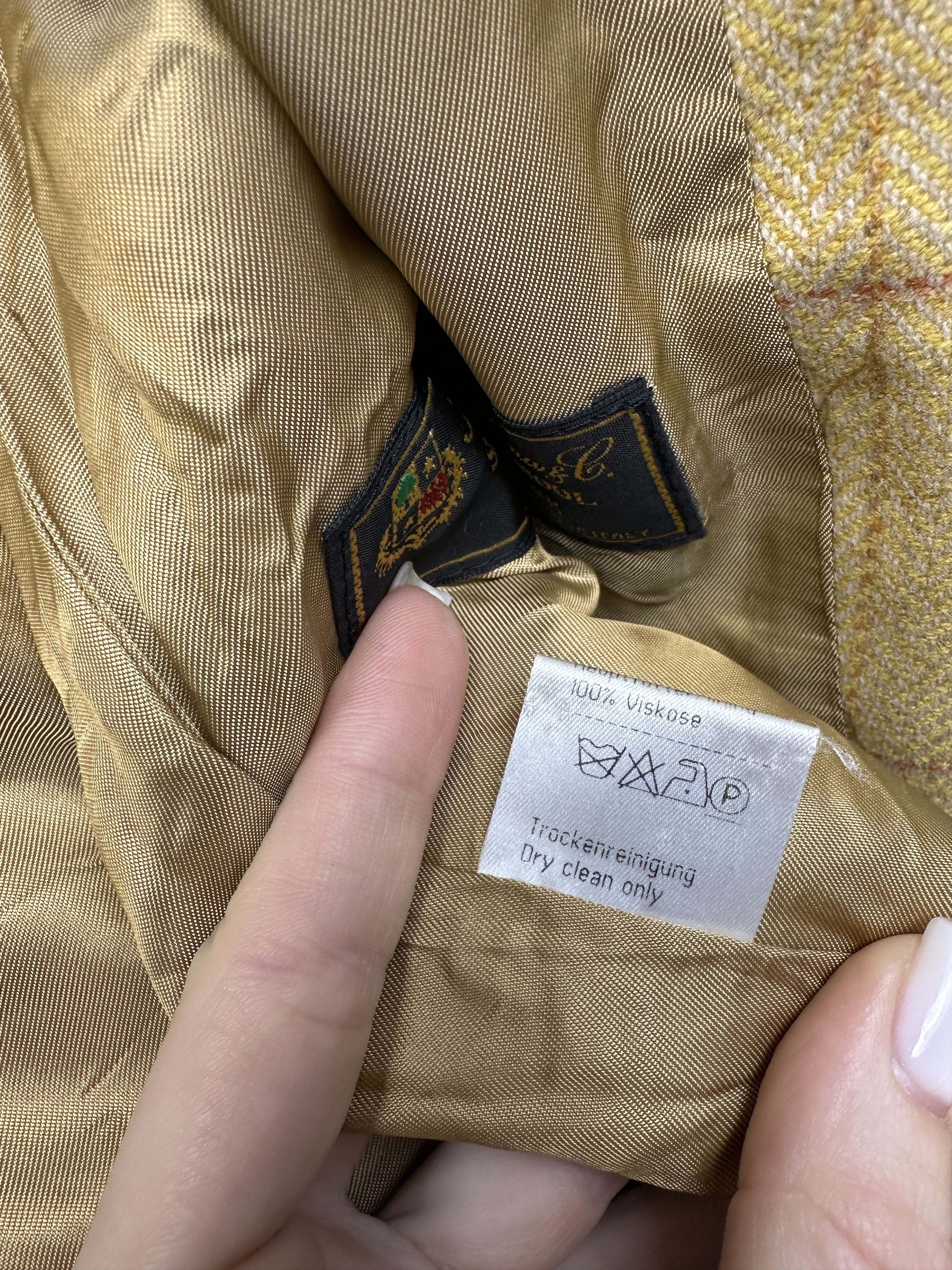 Vintage Womens Vintage Wool ing Loro Piana Blazer Jacket Size M / US 6-8 / IT 42-44 - 5 Thumbnail