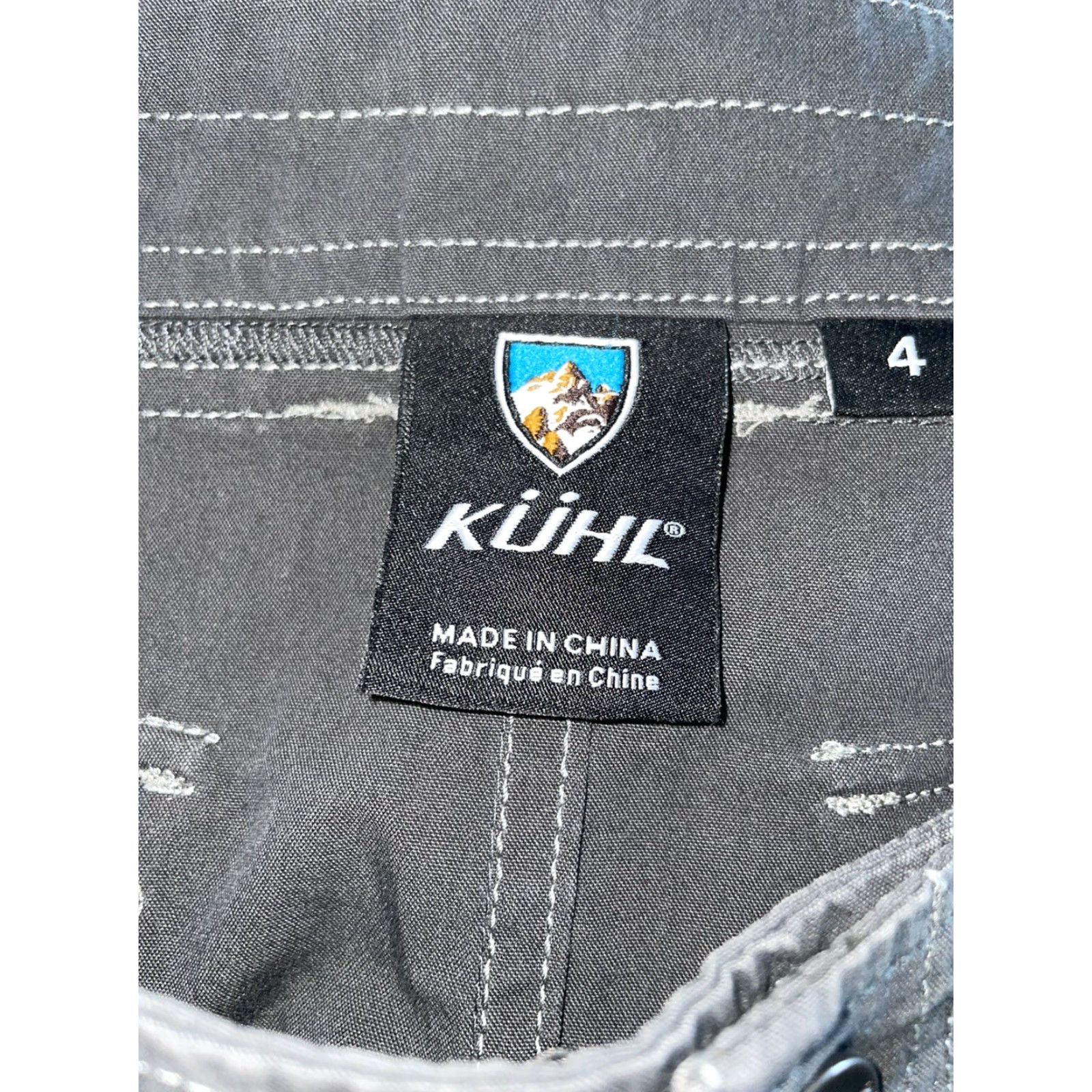 Vintage Kuhl Dark Grey Shirt Womens Size 4 Size S / US 4 / IT 40 - 6 Thumbnail