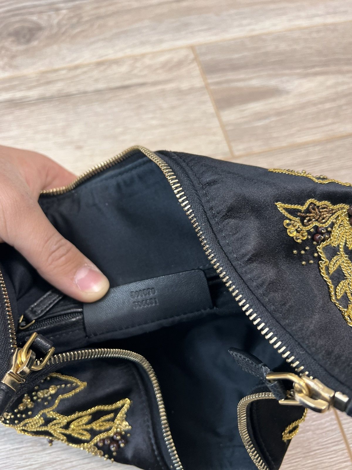 Alexander McQueen Alexander McQueen Archive Embellished Silk De Manta Clutch Size ONE SIZE - 6 Thumbnail