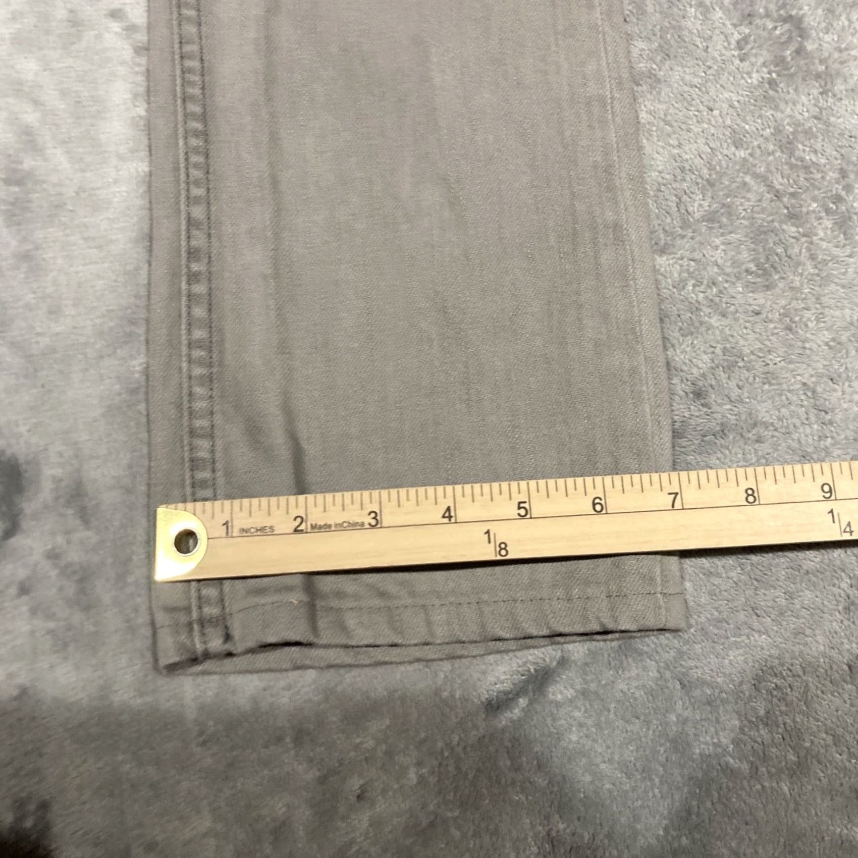 John Varvatos John Varvatos USA Bowery Slim Straight Jeans Pants Men’s 30x29 Gray Size US 30 / EU 46 - 4 Thumbnail