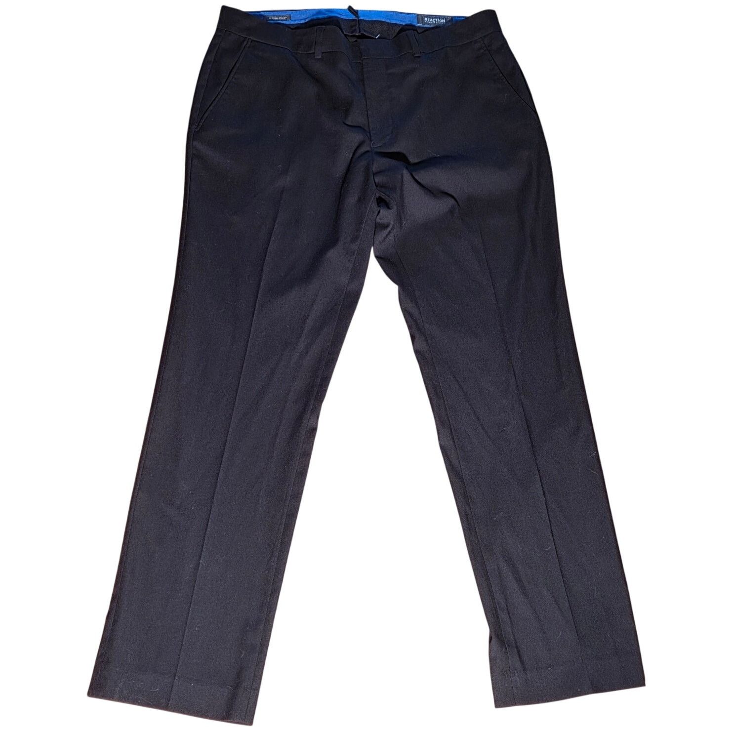 Kenneth Cole Kenneth Cole Black Dress Pants - Men's 34x30 Size US 34 / EU 50 - 1 Thumbnail