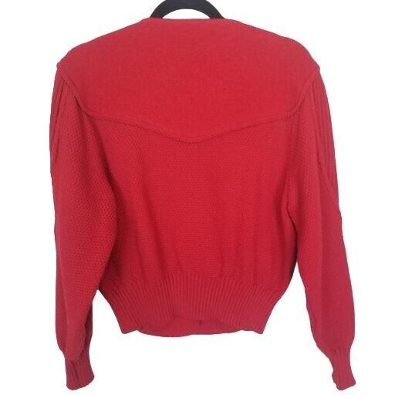 Vintage Vintage Woodstock by Bernard Sweater Womens Large Cardigan Size L / US 10 / IT 46 - 7 Thumbnail