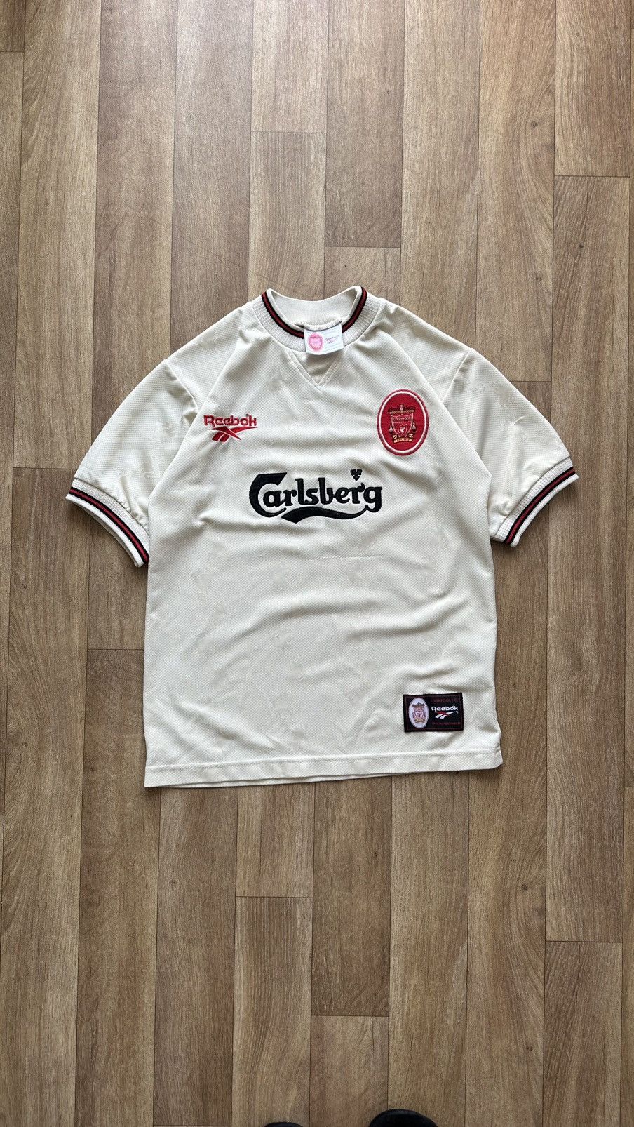 Vintage Vintage Liverpool 1996-1997 Away Jersey Size US S / EU 44-46 / 1 - 1 Thumbnail